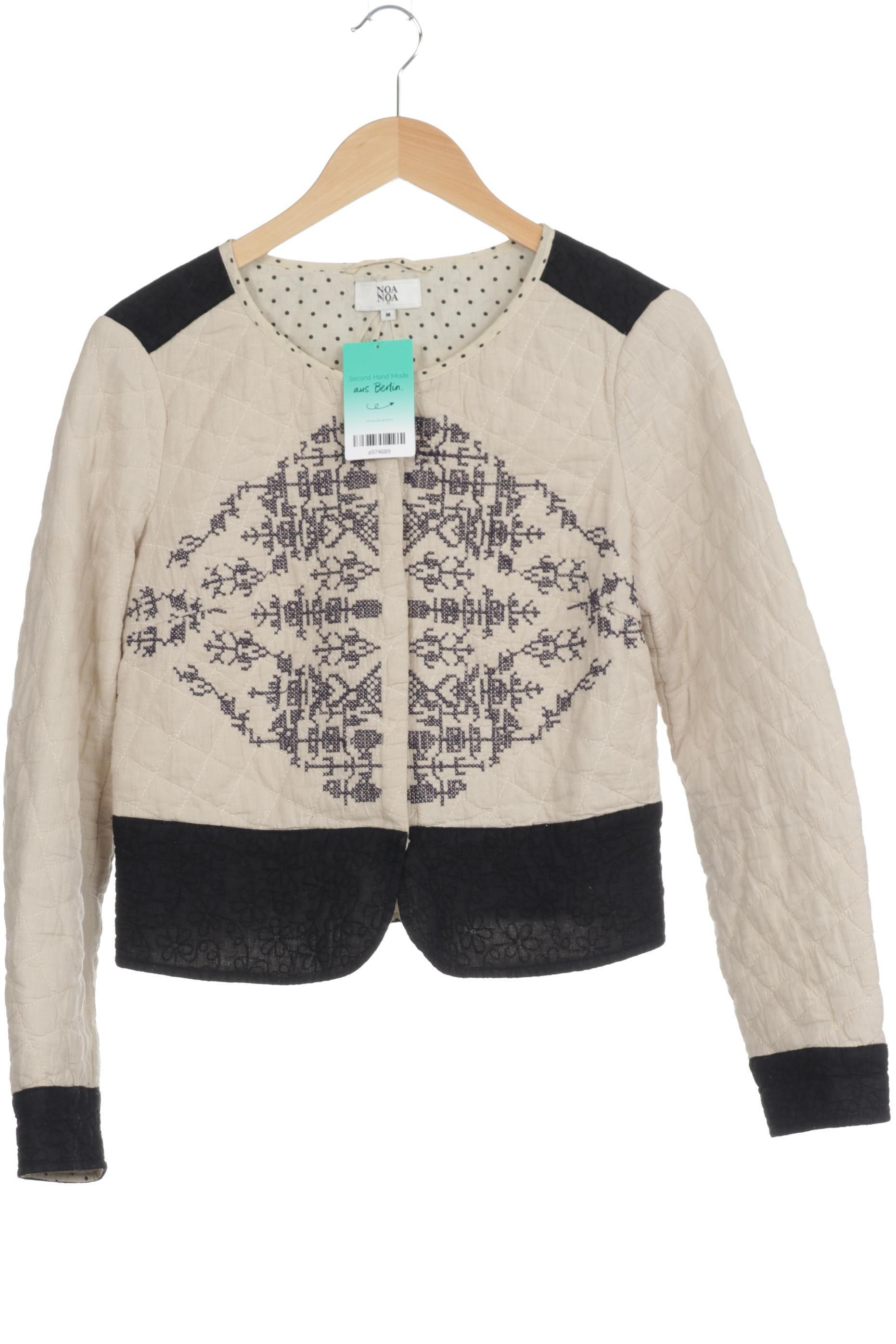 

Noa Noa Damen Strickjacke, beige, Gr.