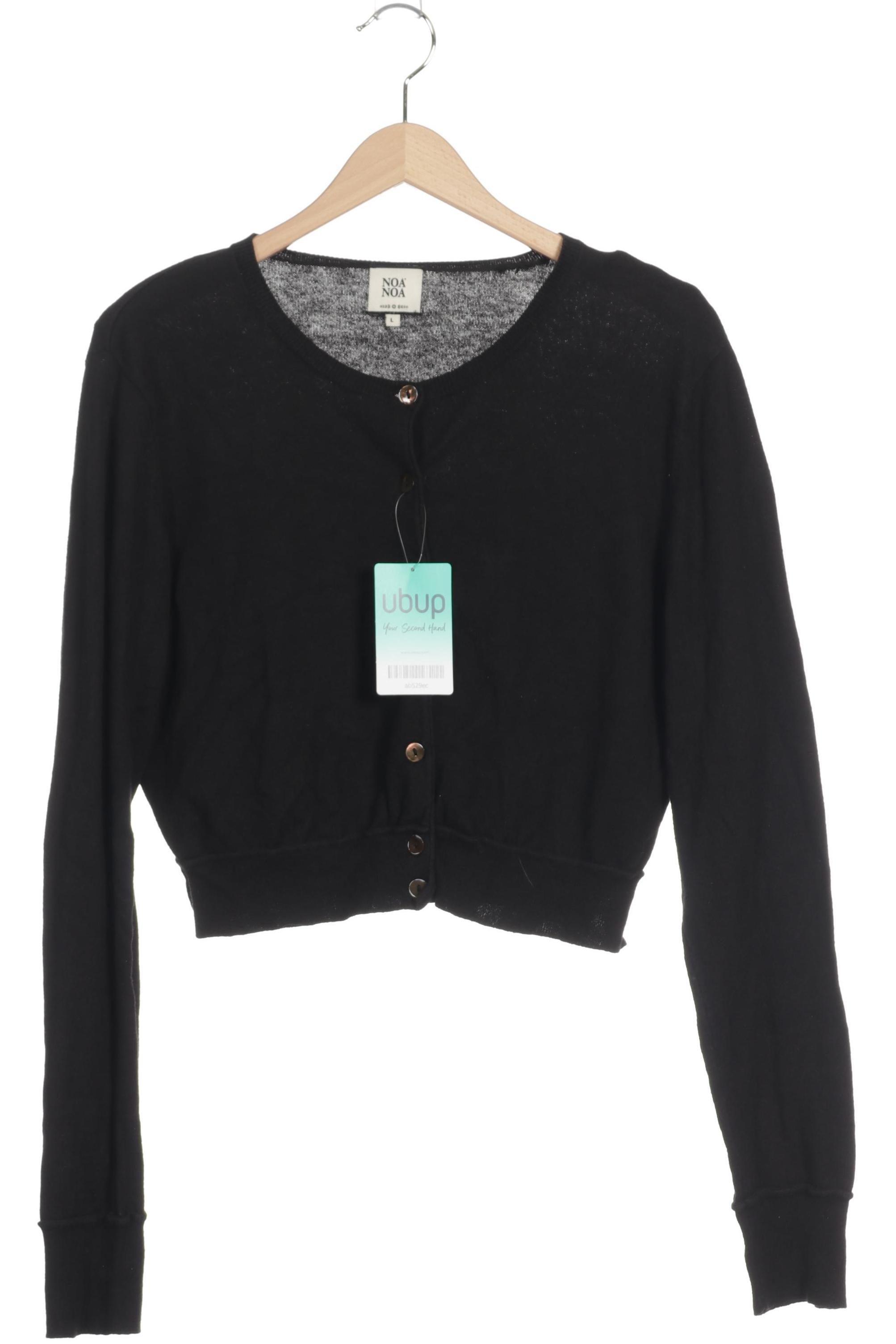 

Noa Noa Damen Strickjacke, schwarz, Gr.
