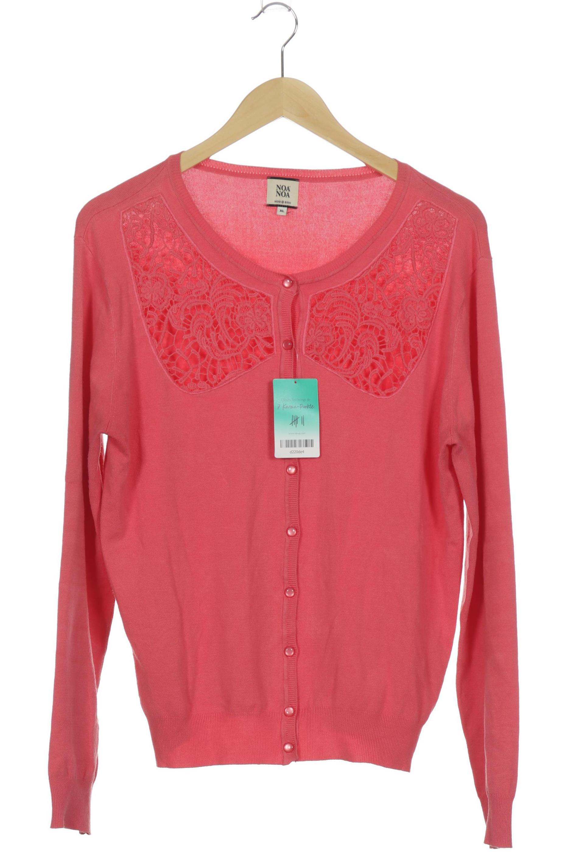 

Noa Noa Damen Strickjacke, pink, Gr.