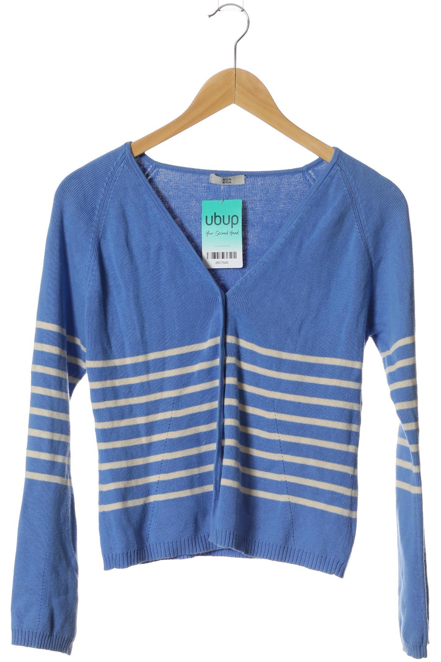 

Noa Noa Damen Strickjacke, blau, Gr.