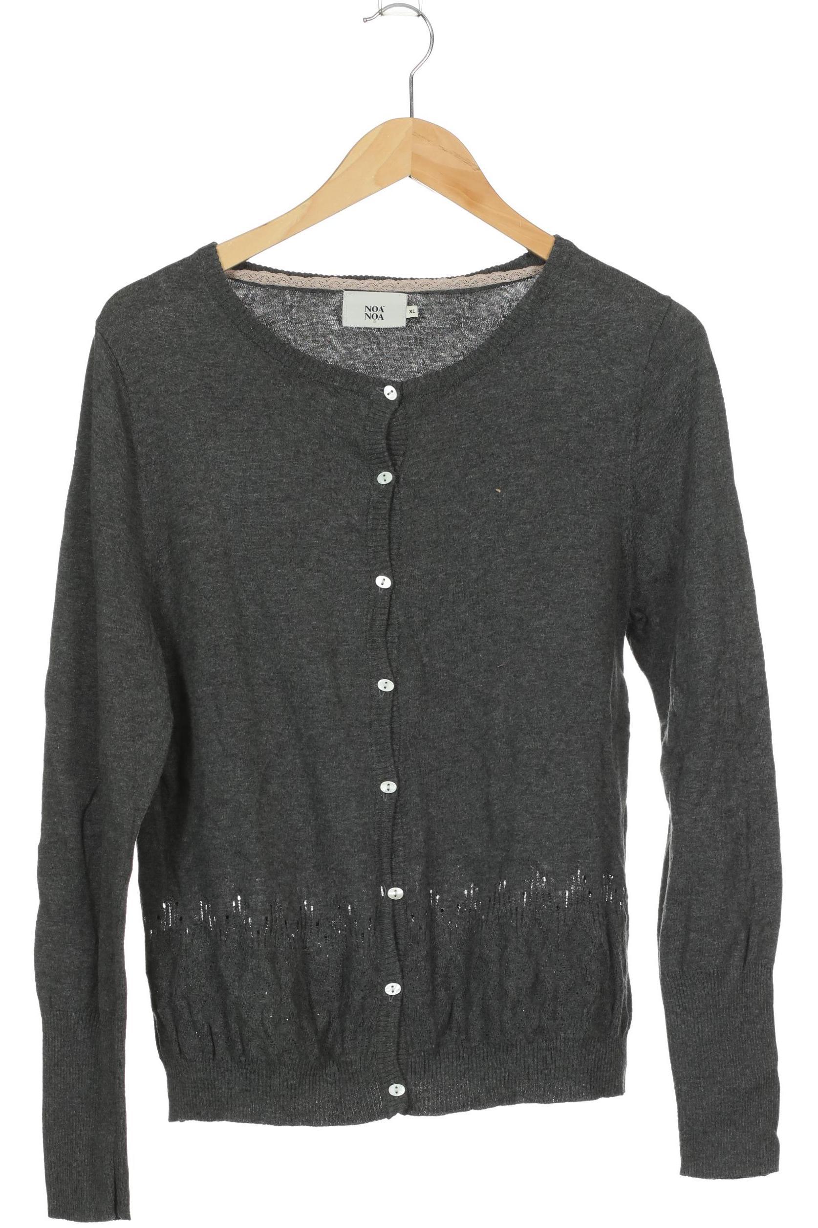 

Noa Noa Damen Strickjacke, grau, Gr.