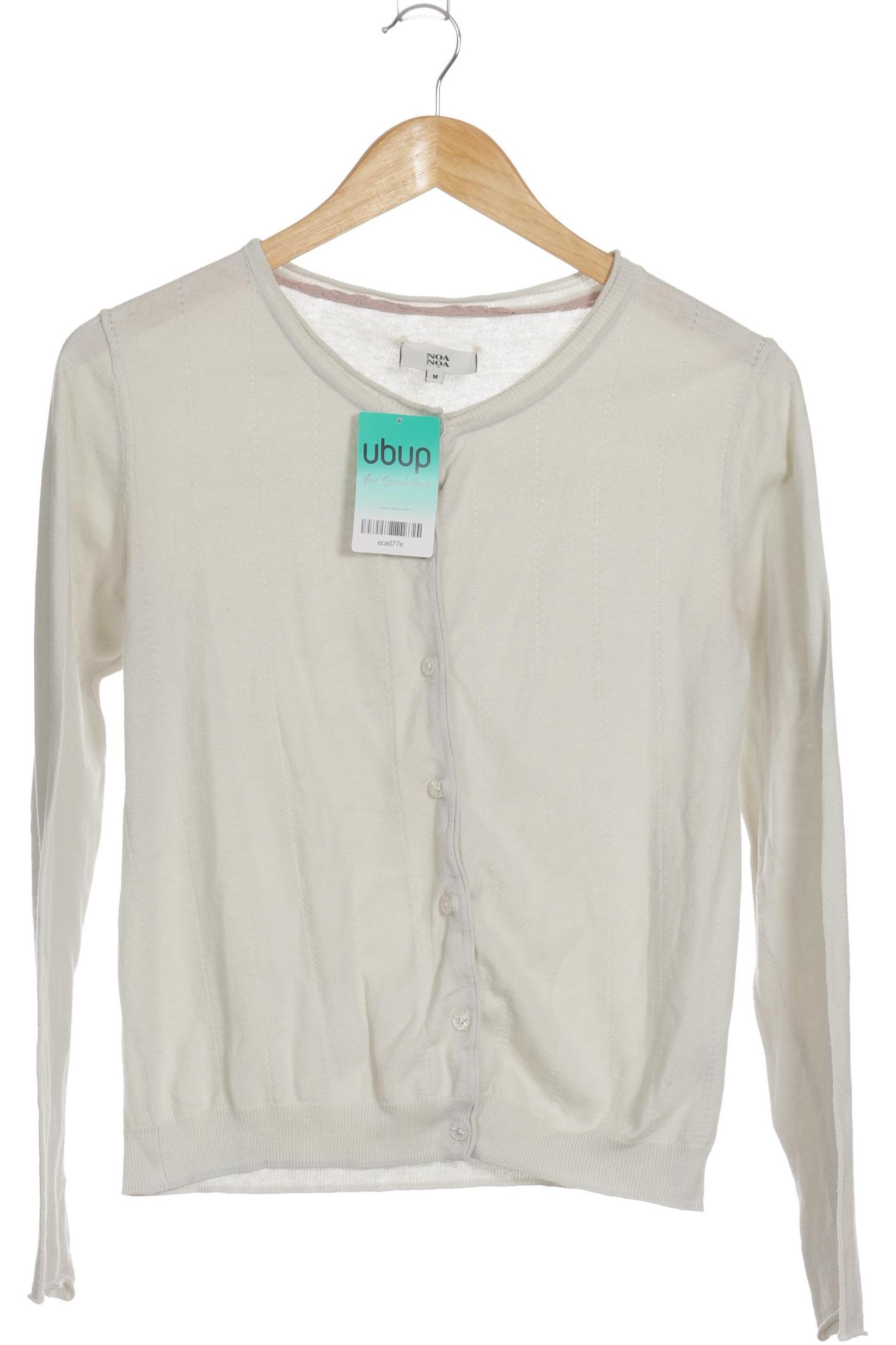 

Noa Noa Damen Strickjacke, weiß, Gr.