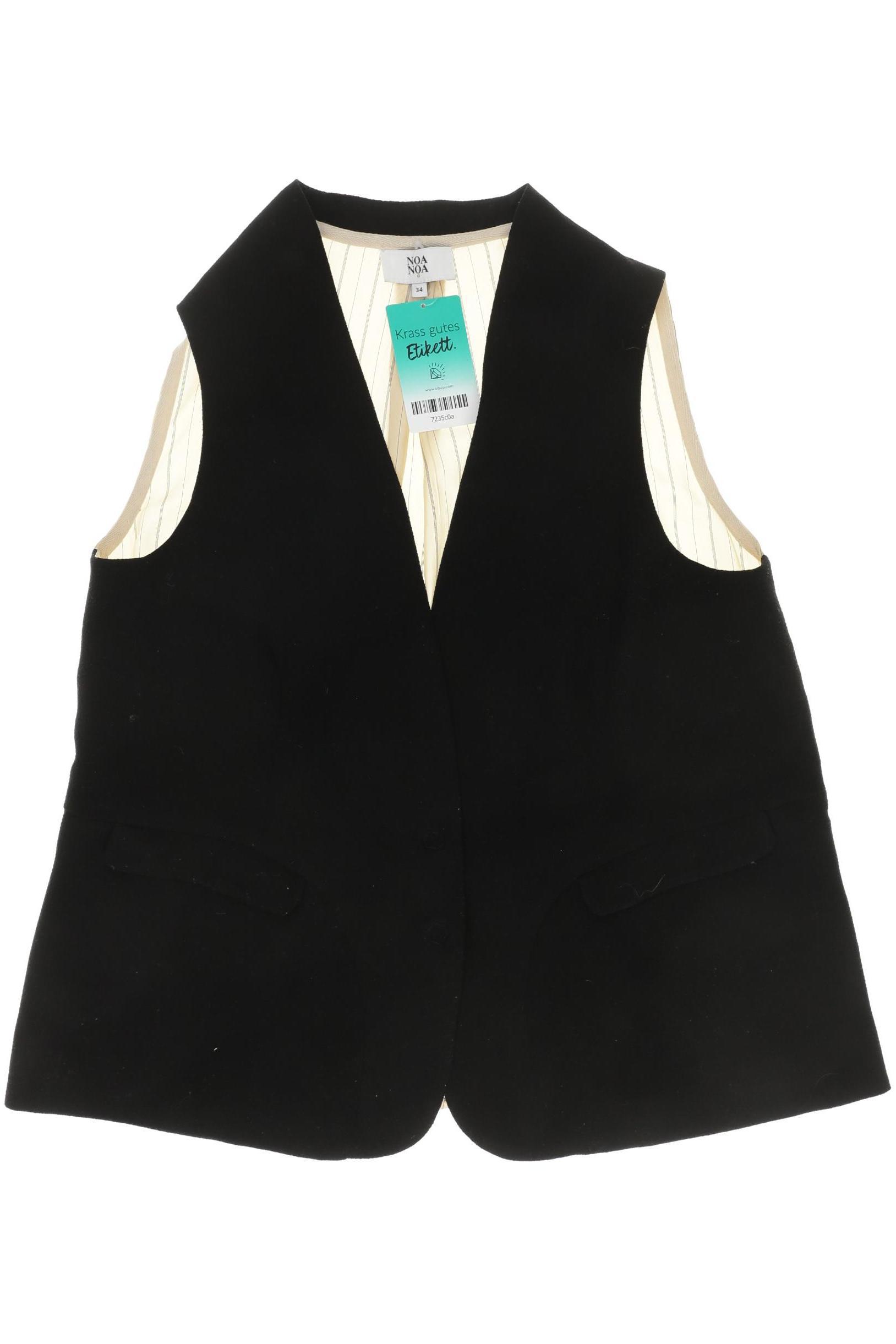 

Noa Noa Damen Weste, schwarz, Gr. 34