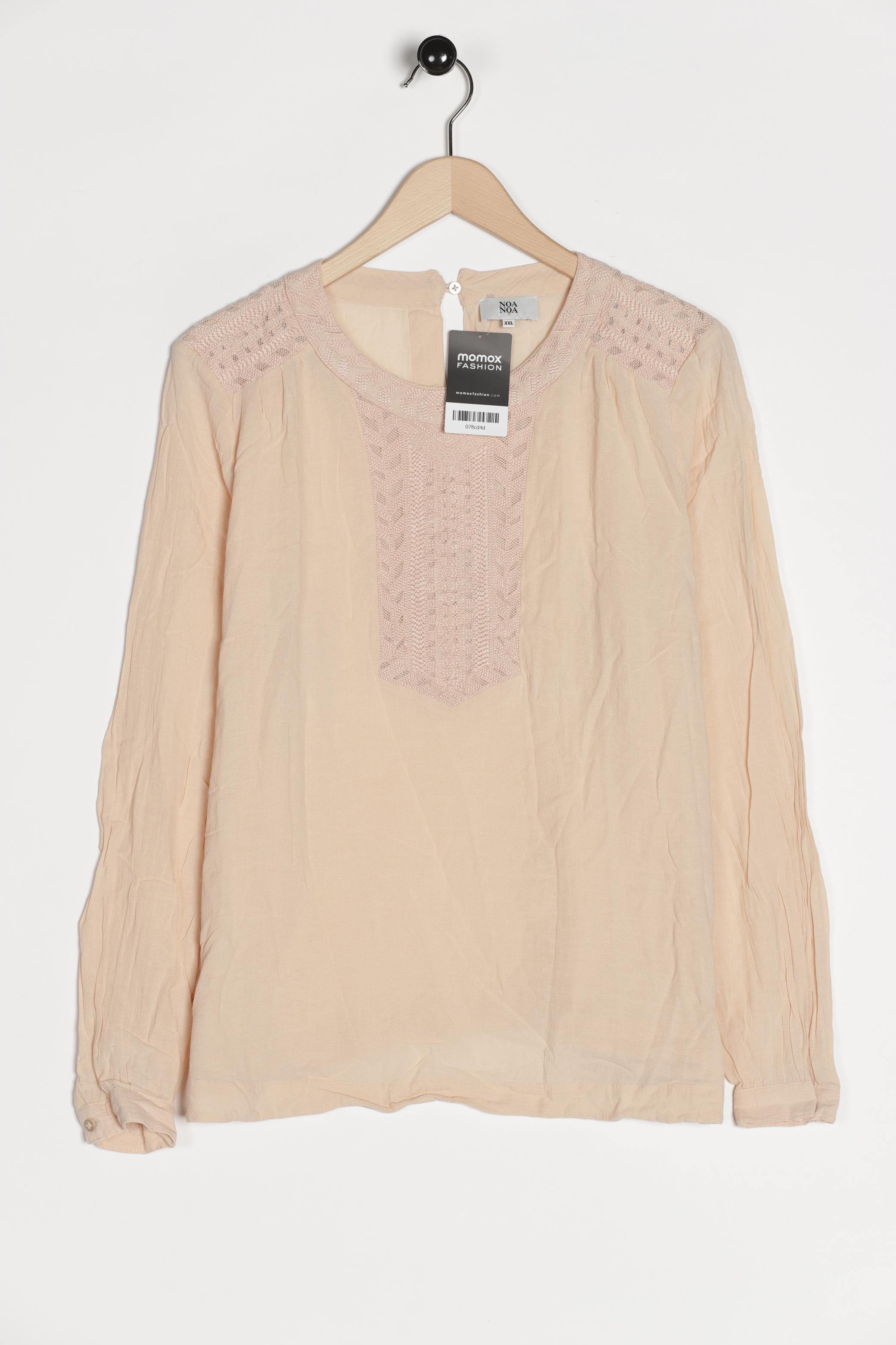 

Noa Noa Damen Bluse, beige, Gr. 46