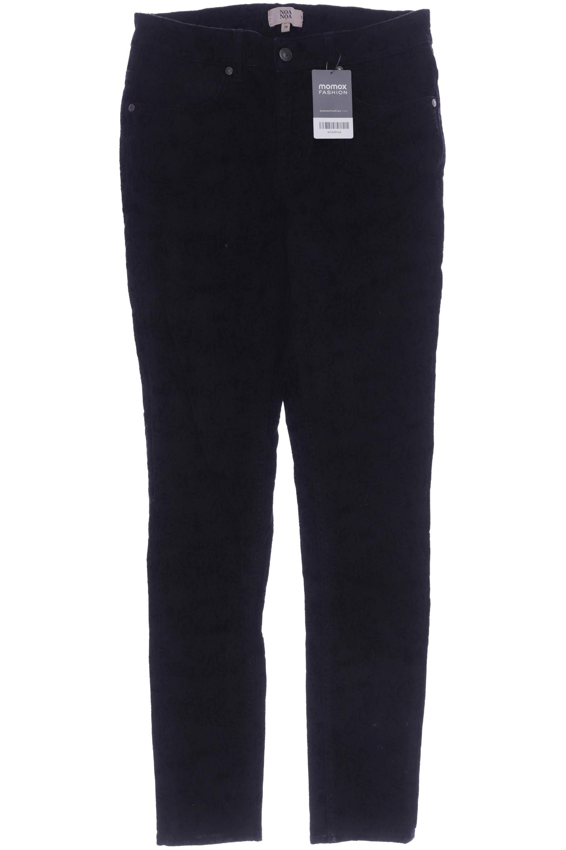 

Noa Noa Damen Stoffhose, schwarz, Gr. 29