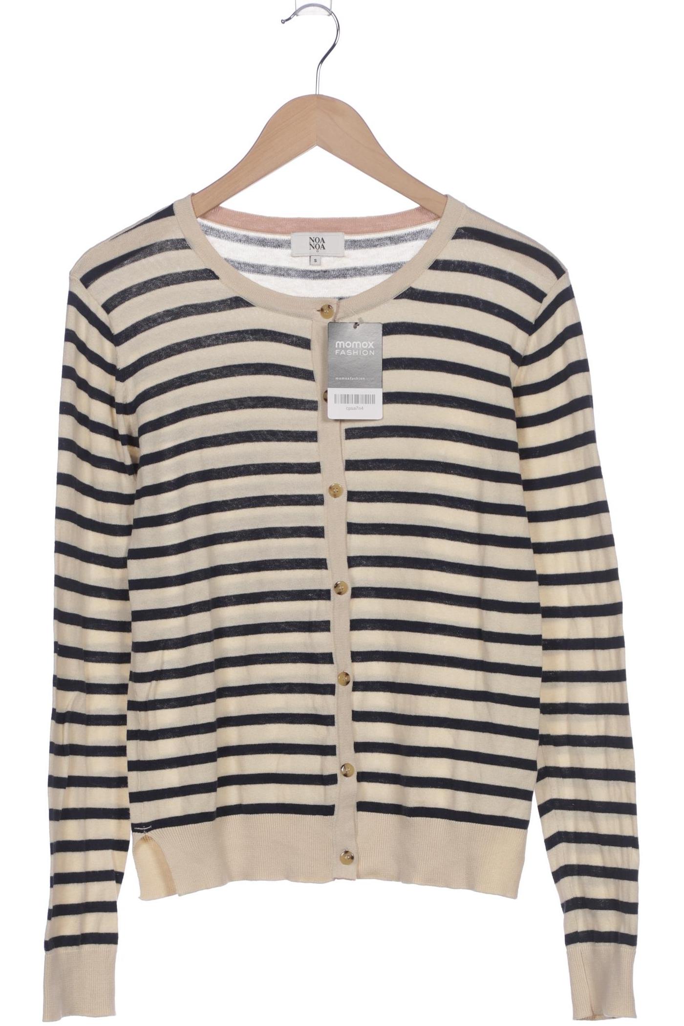 

Noa Noa Damen Strickjacke, beige, Gr. 36