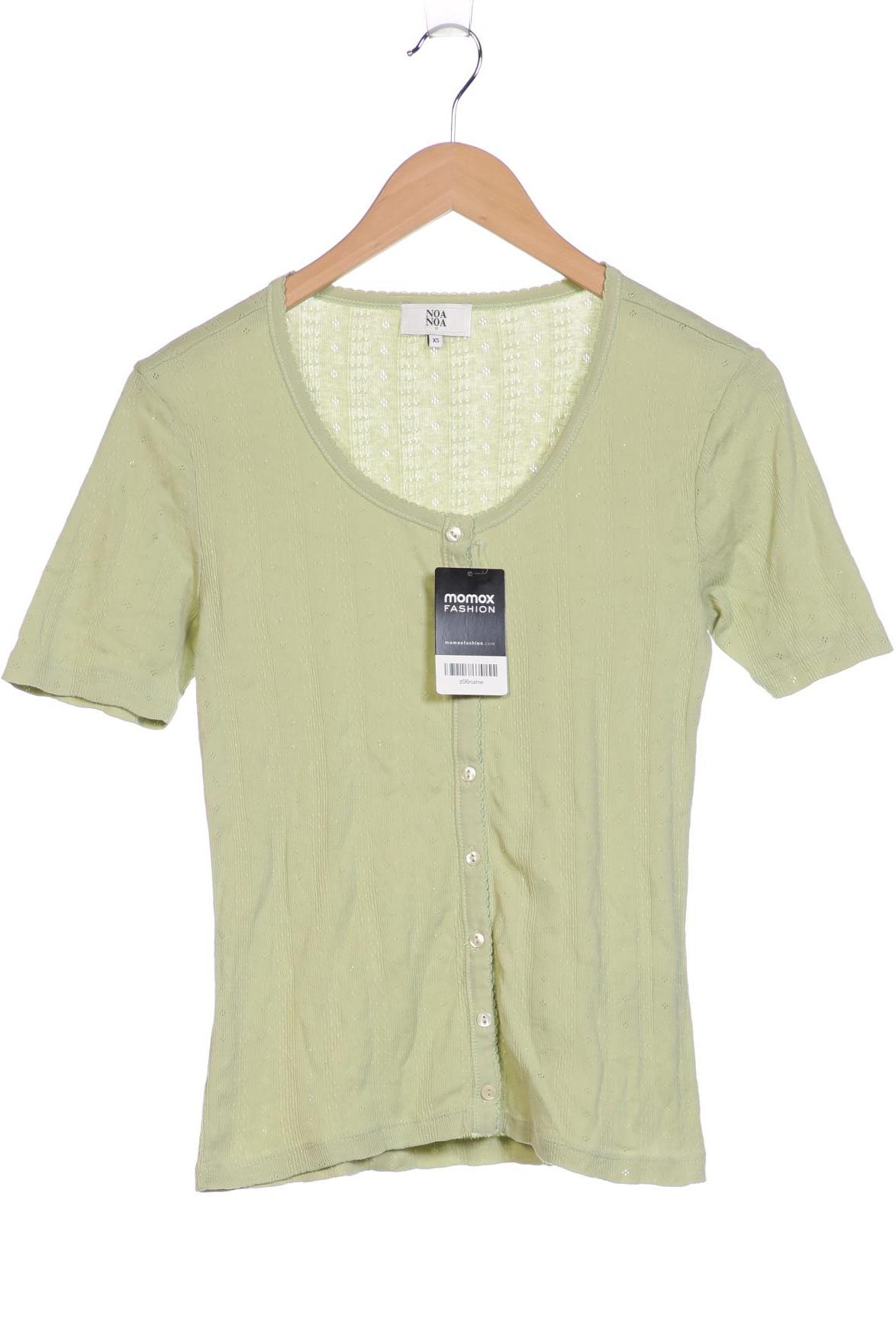 

Noa Noa Damen T-Shirt, hellgrün, Gr. 34