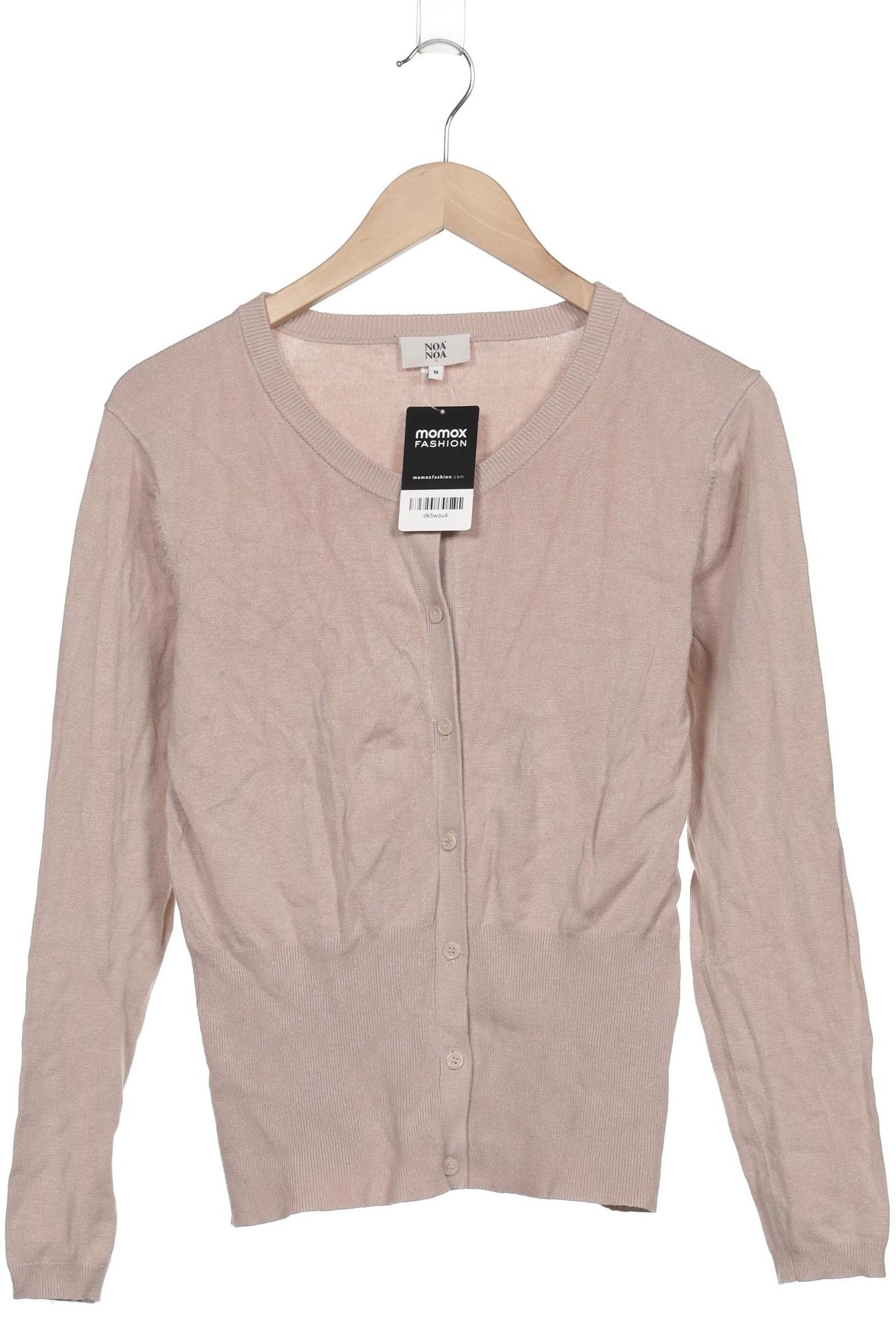 

Noa Noa Damen Strickjacke, beige, Gr. 38