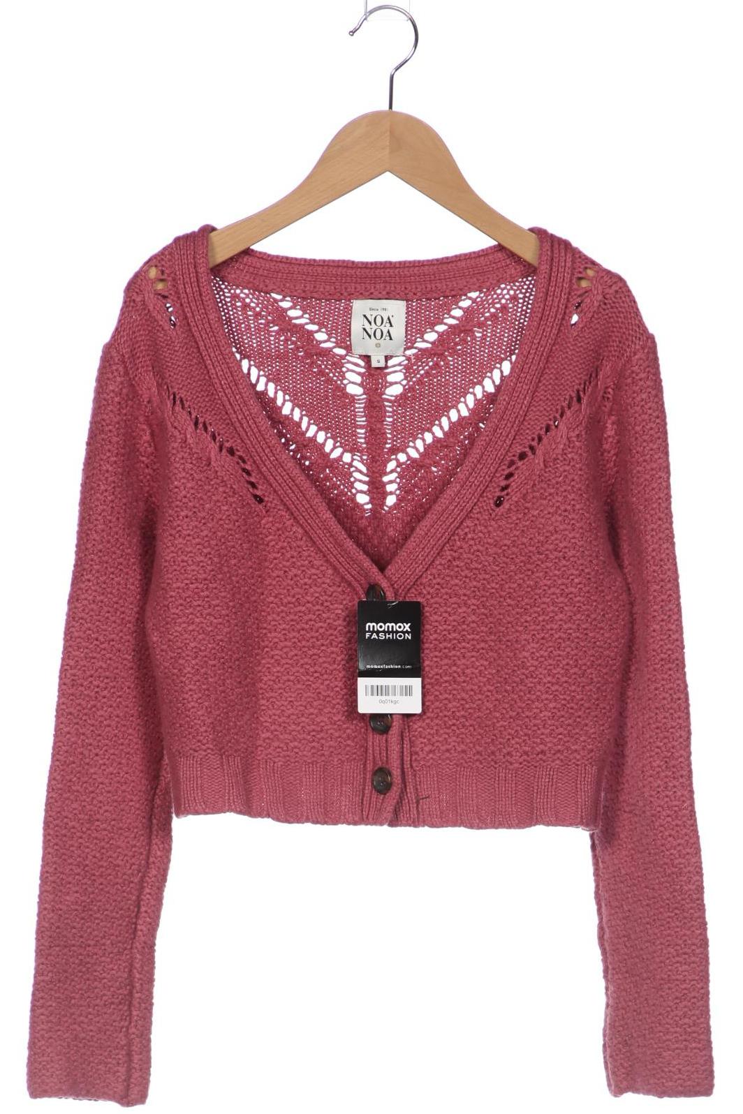 

Noa Noa Damen Strickjacke, pink, Gr. 36
