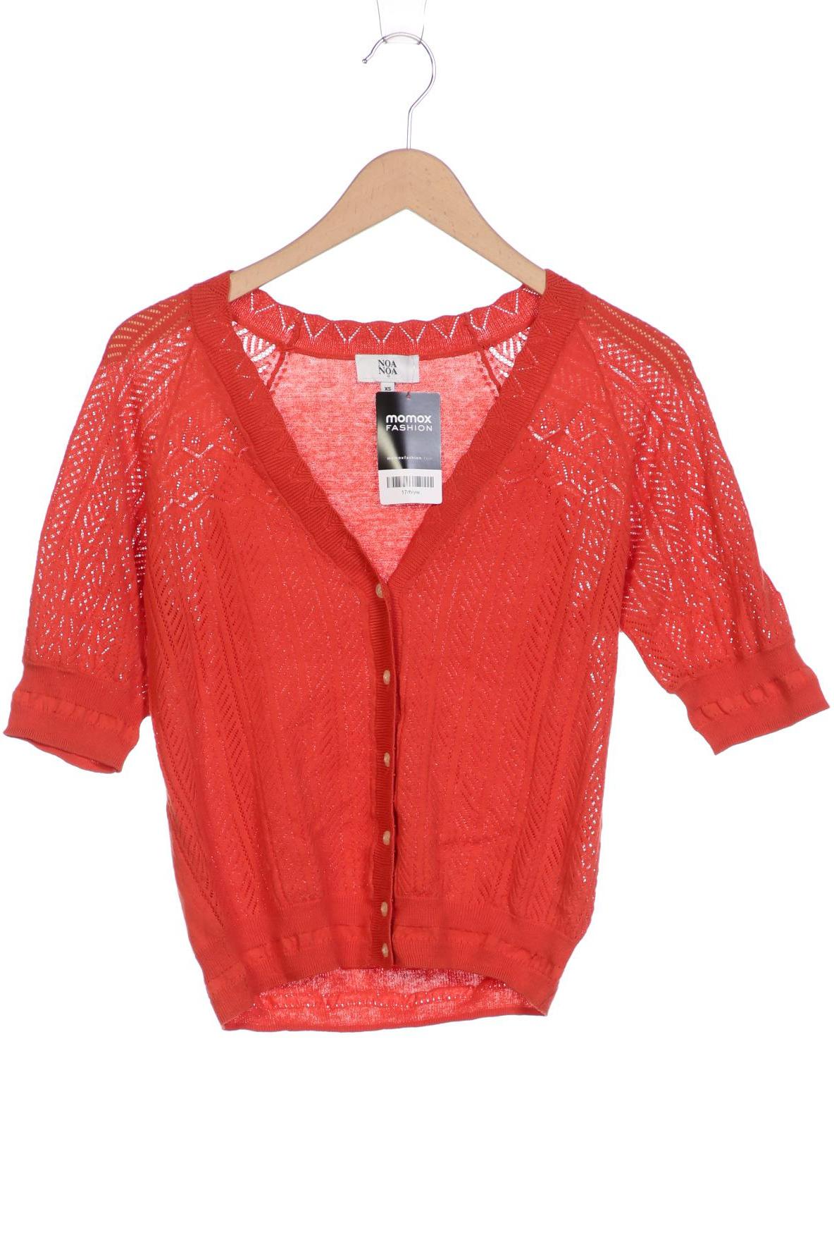 

Noa Noa Damen Strickjacke, orange