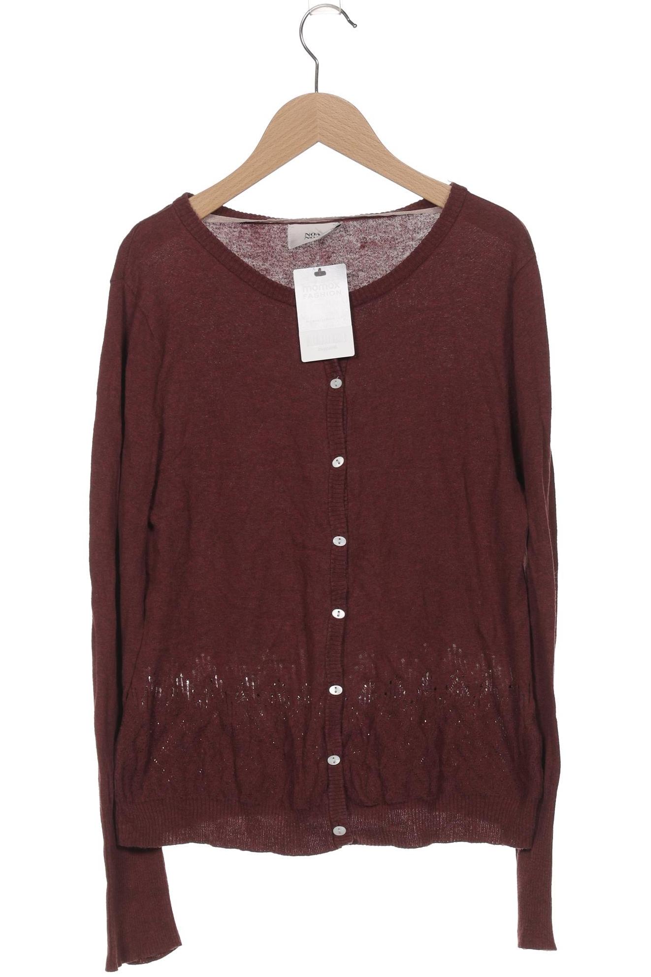 

Noa Noa Damen Strickjacke, bordeaux, Gr. 42