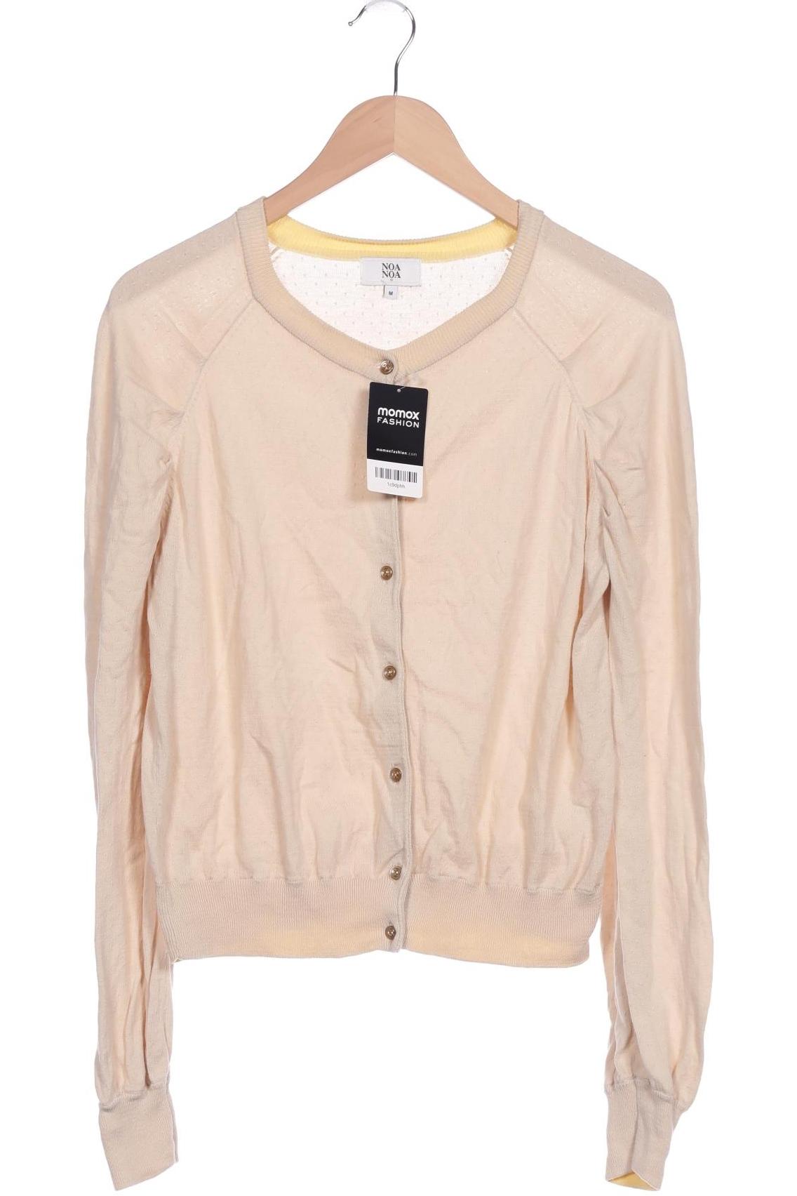 

Noa Noa Damen Strickjacke, beige, Gr. 38