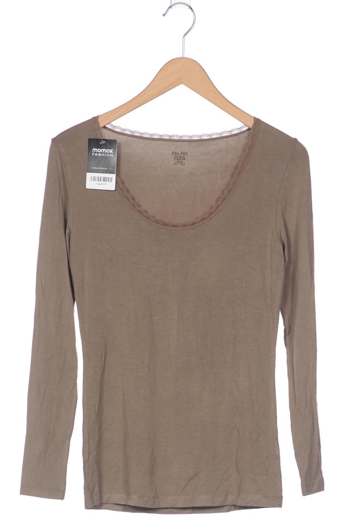 

Noa Noa Damen Langarmshirt, grün, Gr. 38