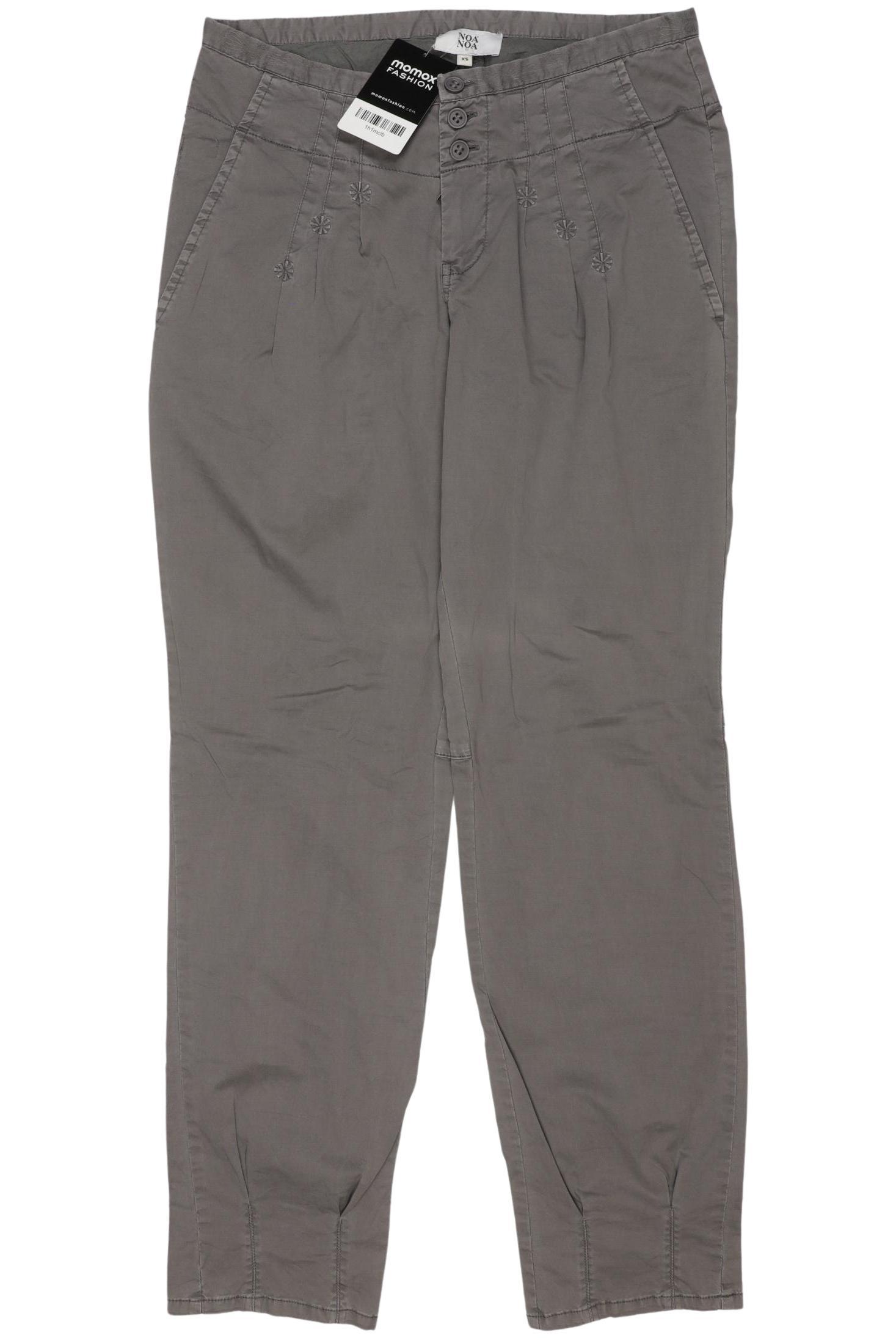 

Noa Noa Damen Stoffhose, grau, Gr. 0