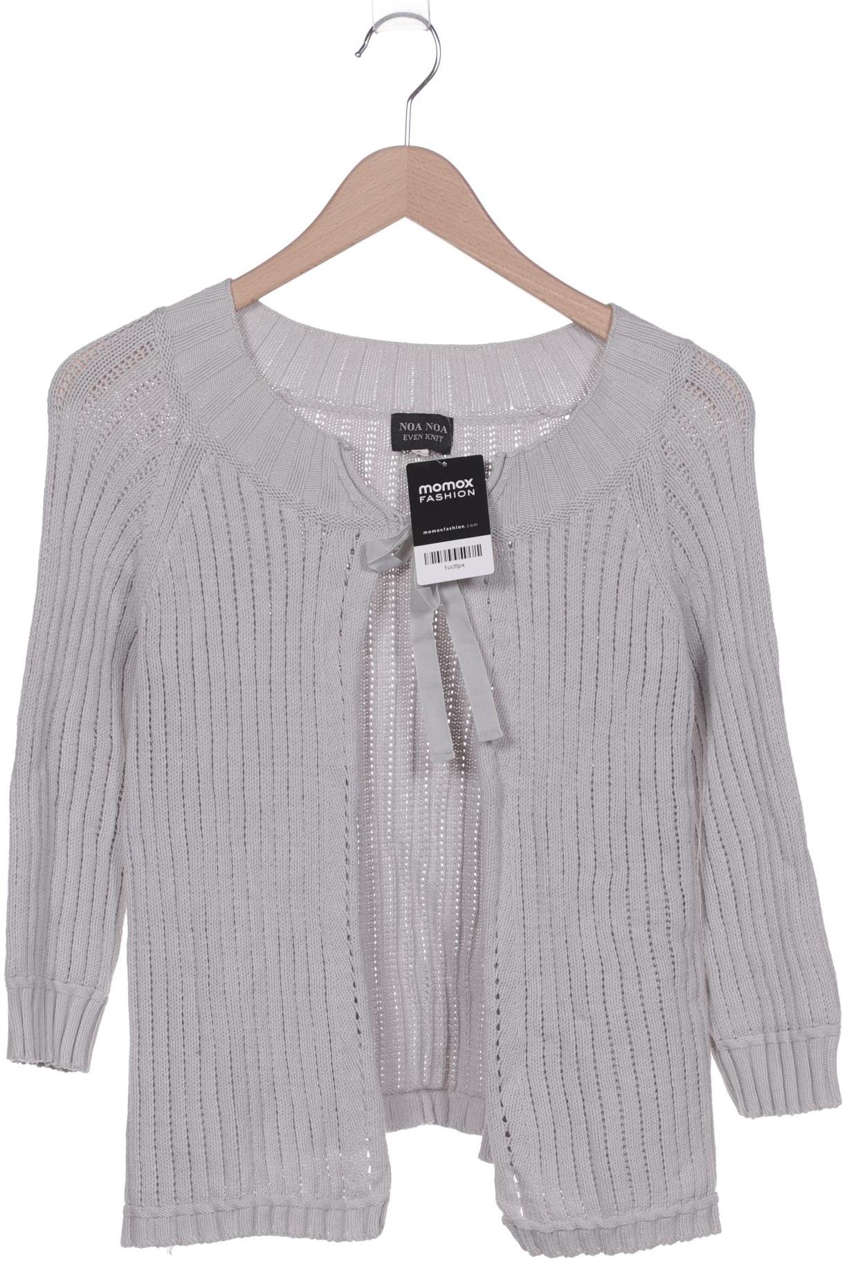 

Noa Noa Damen Strickjacke, grau, Gr. 36