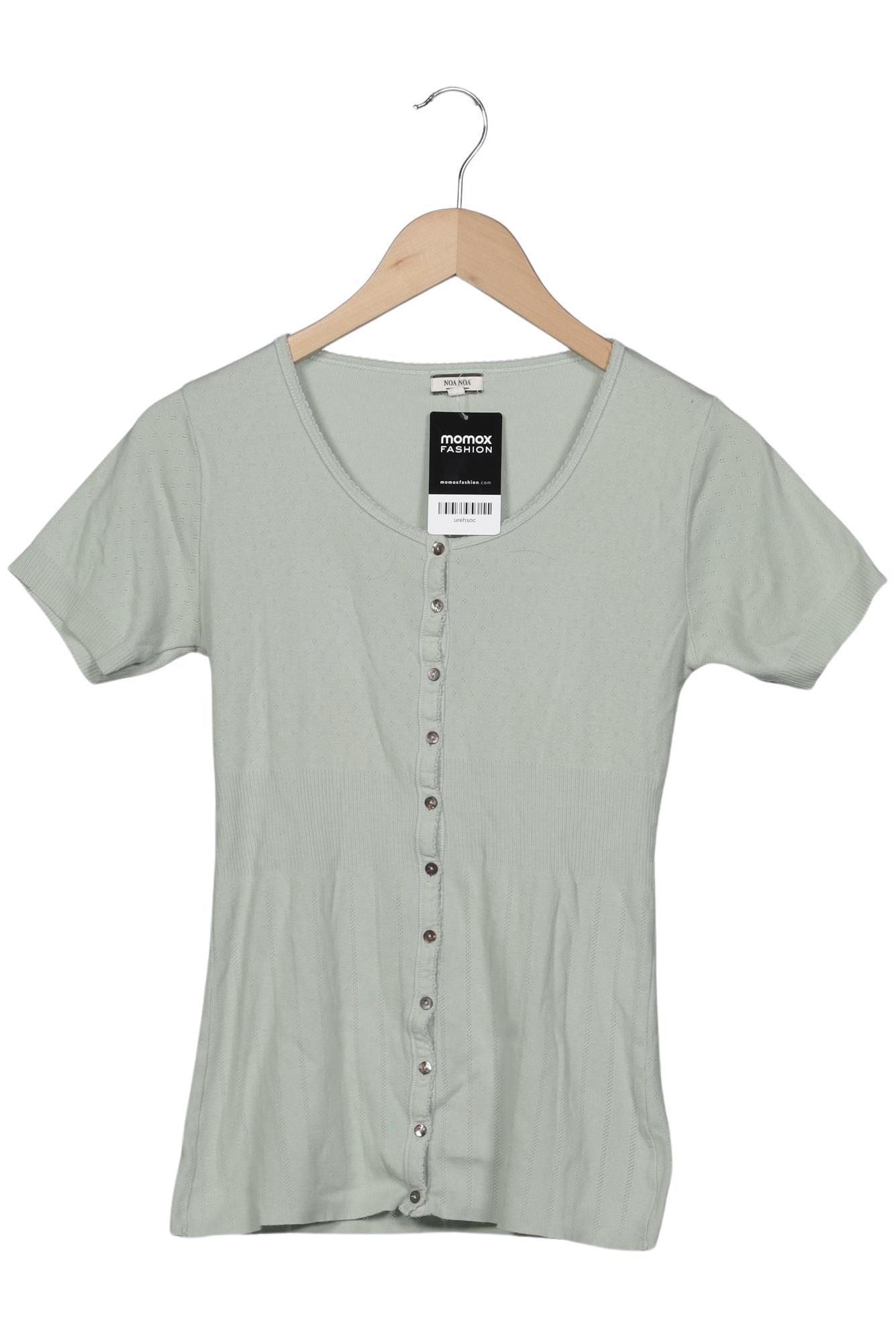 

Noa Noa Damen Strickjacke, hellgrün, Gr. 38