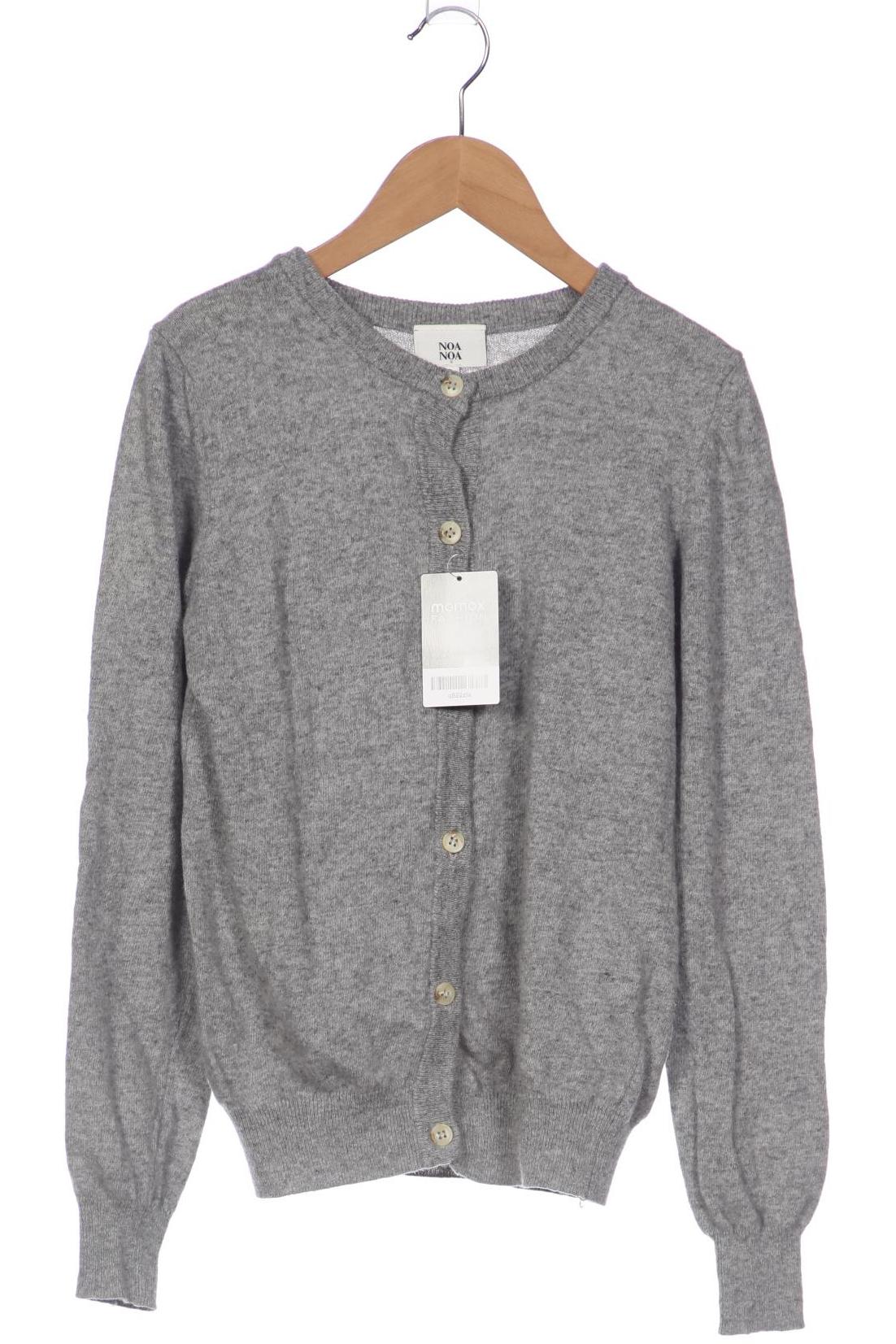 

Noa Noa Damen Strickjacke, grau, Gr. 36