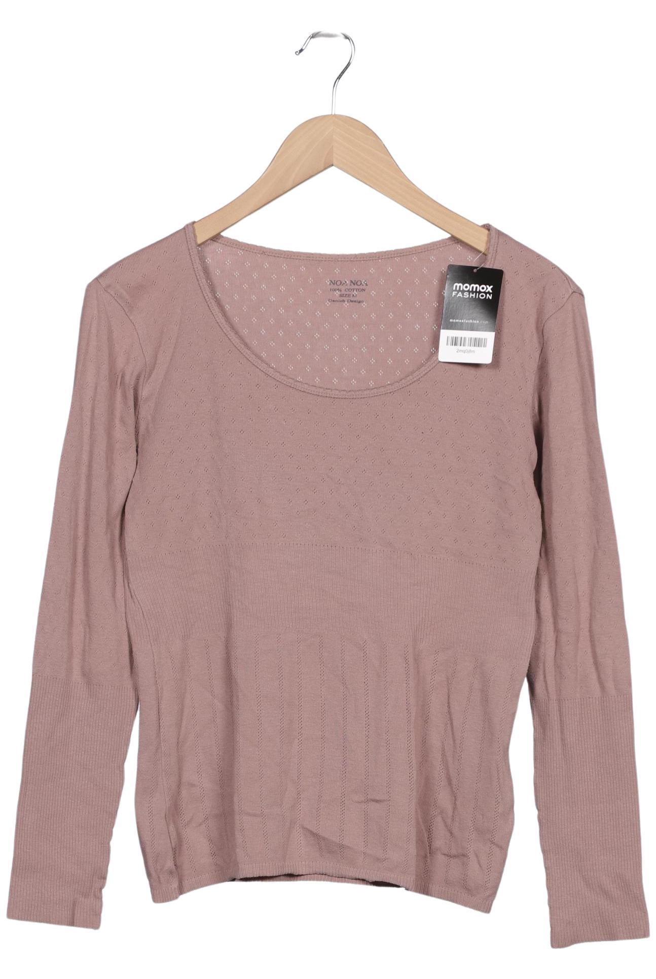 

Noa Noa Damen Langarmshirt, pink, Gr. 38