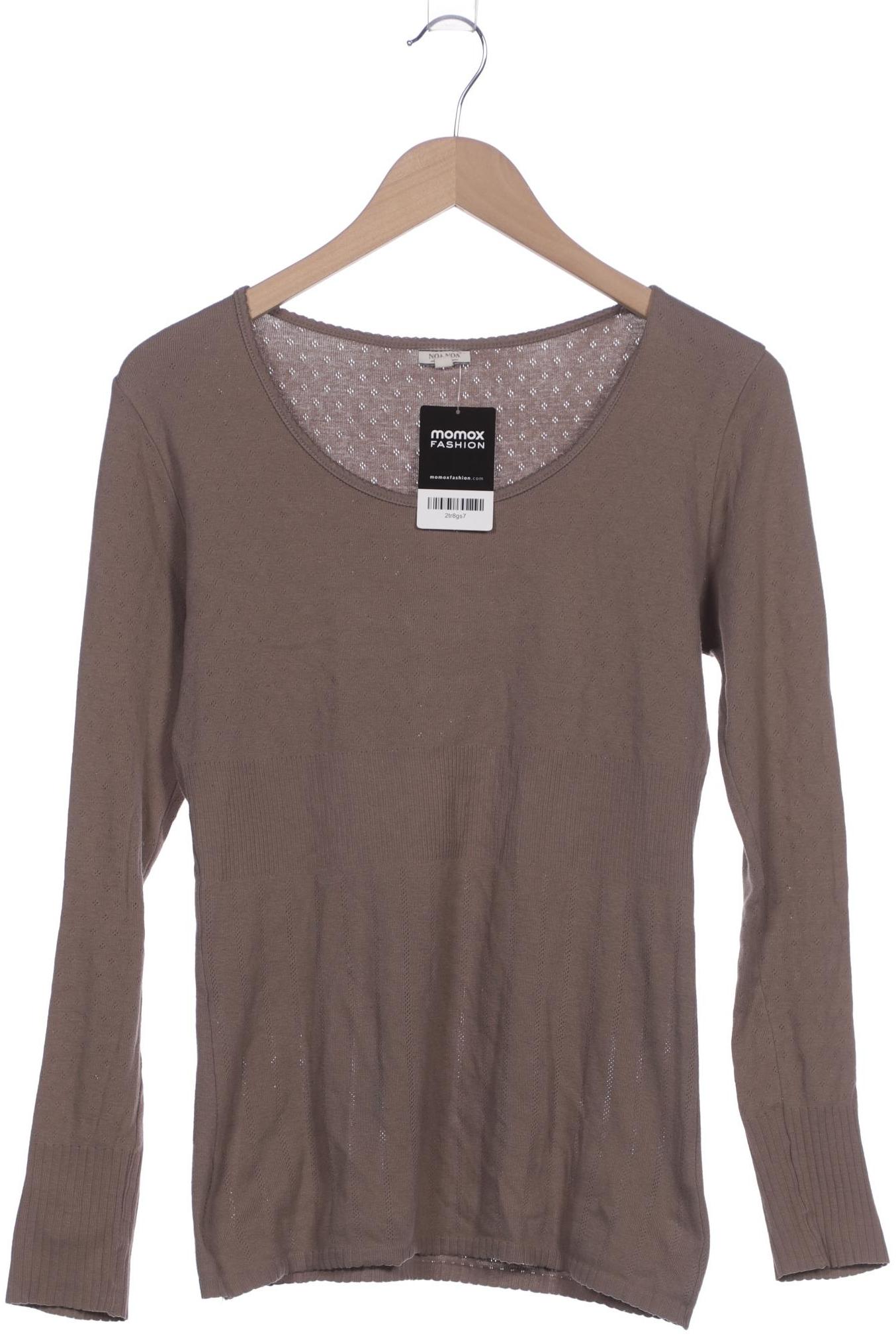 

Noa Noa Damen Langarmshirt, braun, Gr. 42
