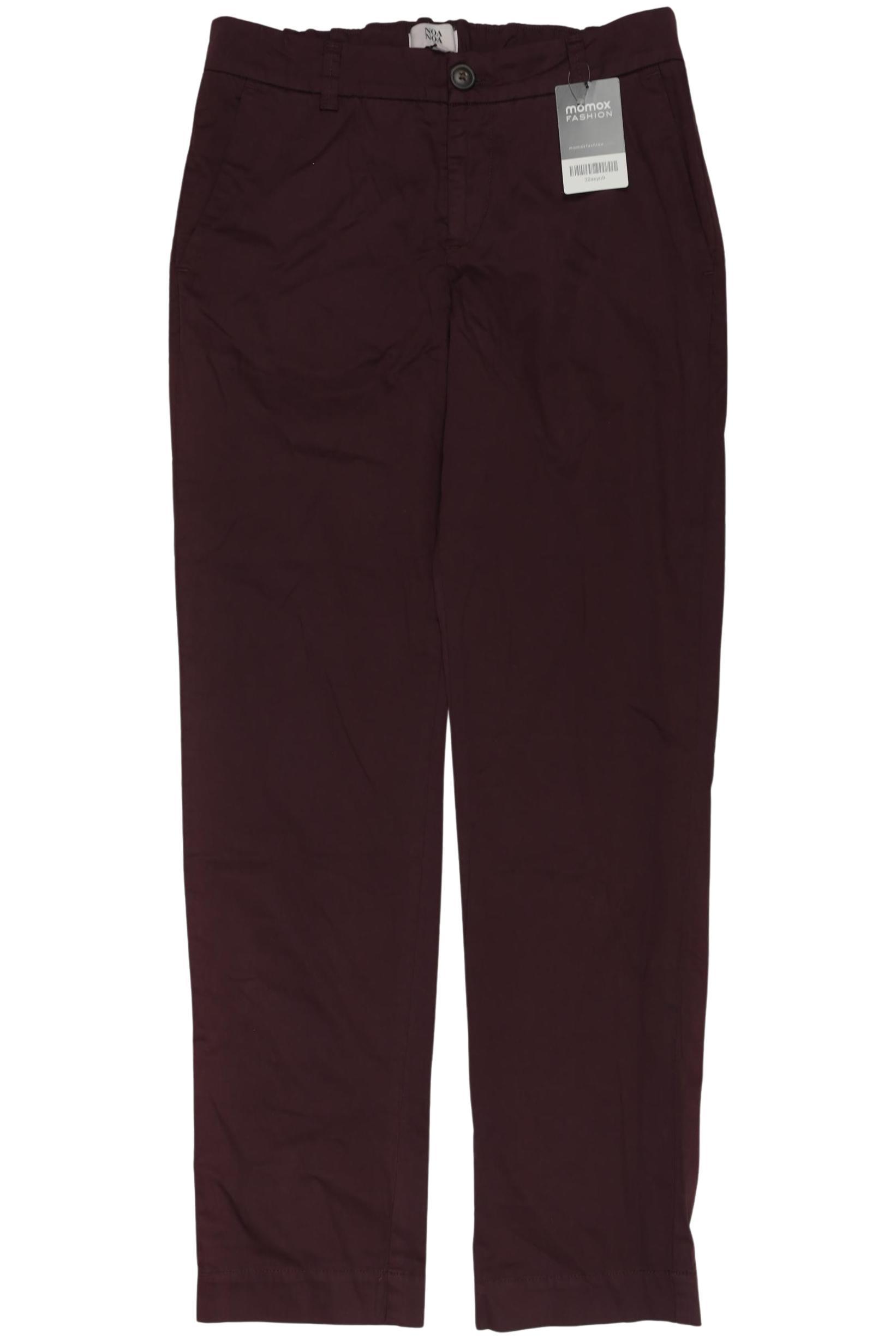 

Noa Noa Damen Stoffhose, bordeaux, Gr. 34