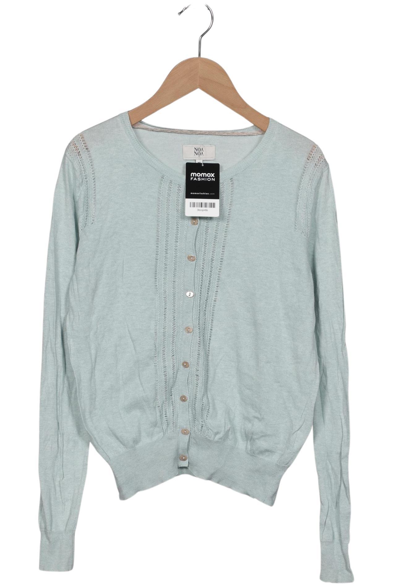 

Noa Noa Damen Strickjacke, hellblau, Gr. 34