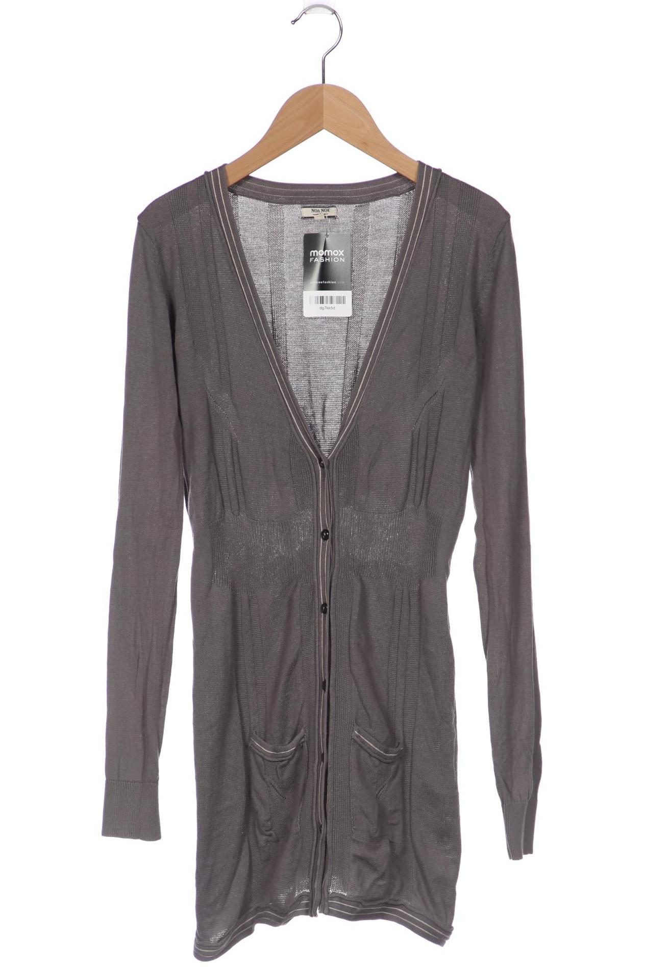 

Noa Noa Damen Strickjacke, grau, Gr. 34