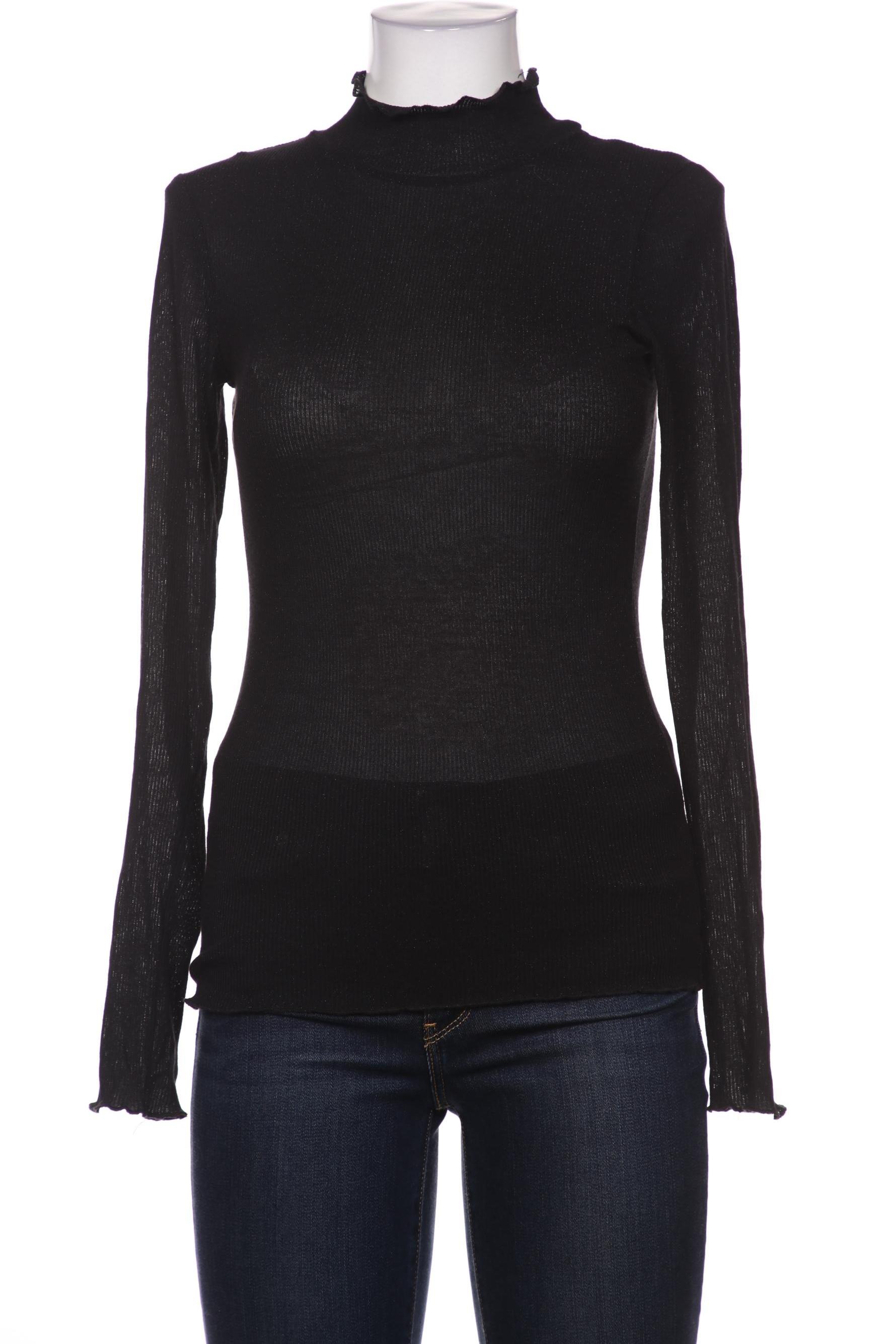 

Noa Noa Damen Langarmshirt, schwarz, Gr. 38