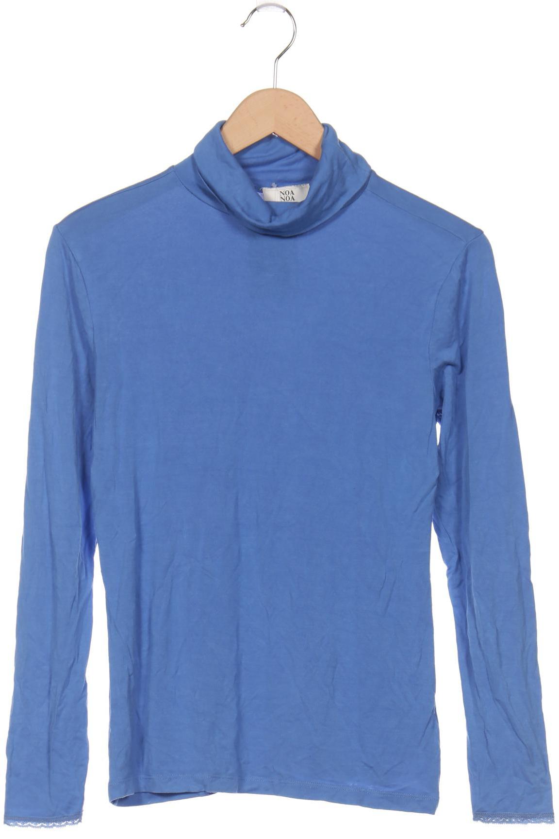 

Noa Noa Damen Langarmshirt, blau, Gr. 38