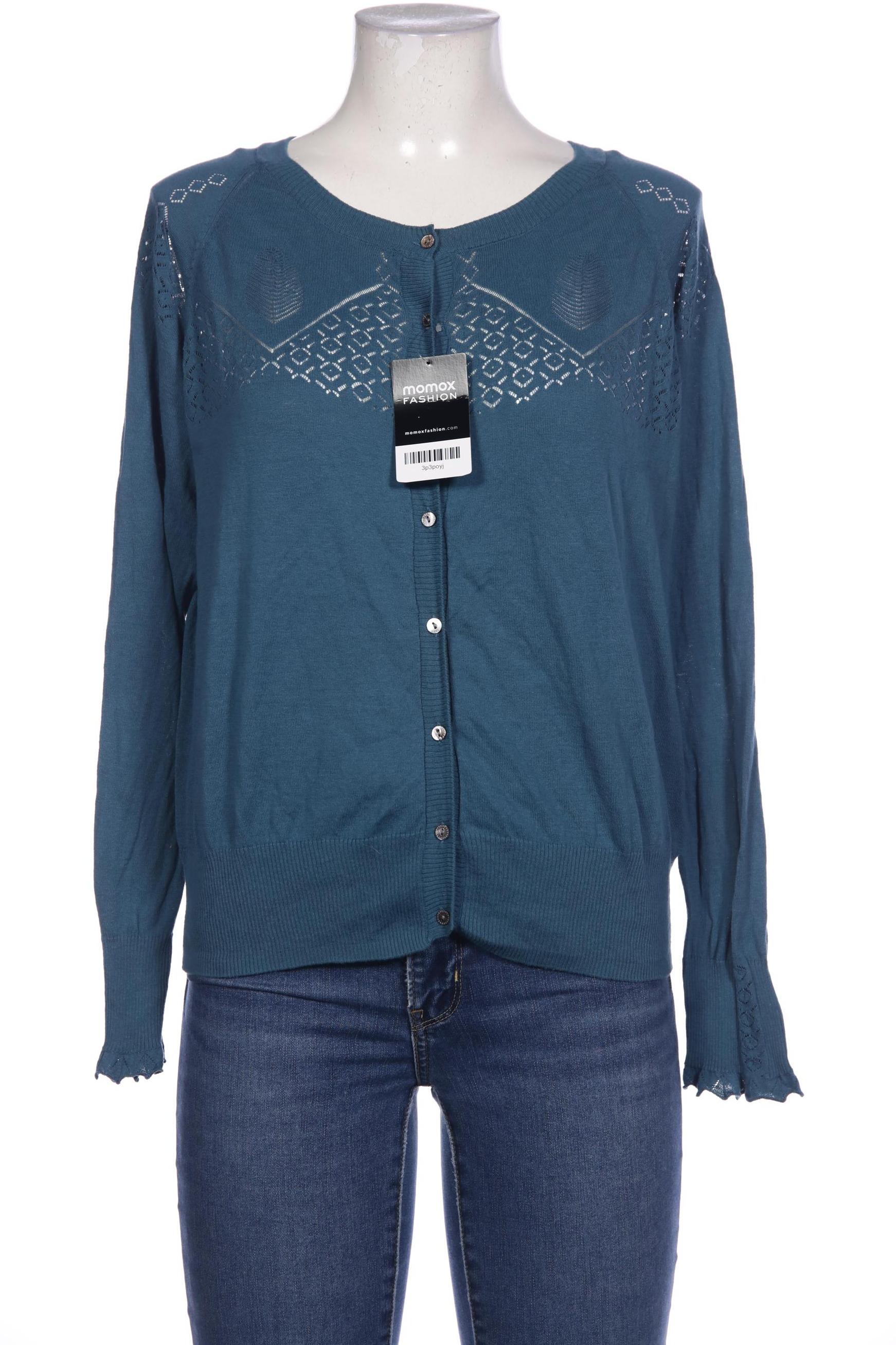 

Noa Noa Damen Strickjacke, blau, Gr. 44