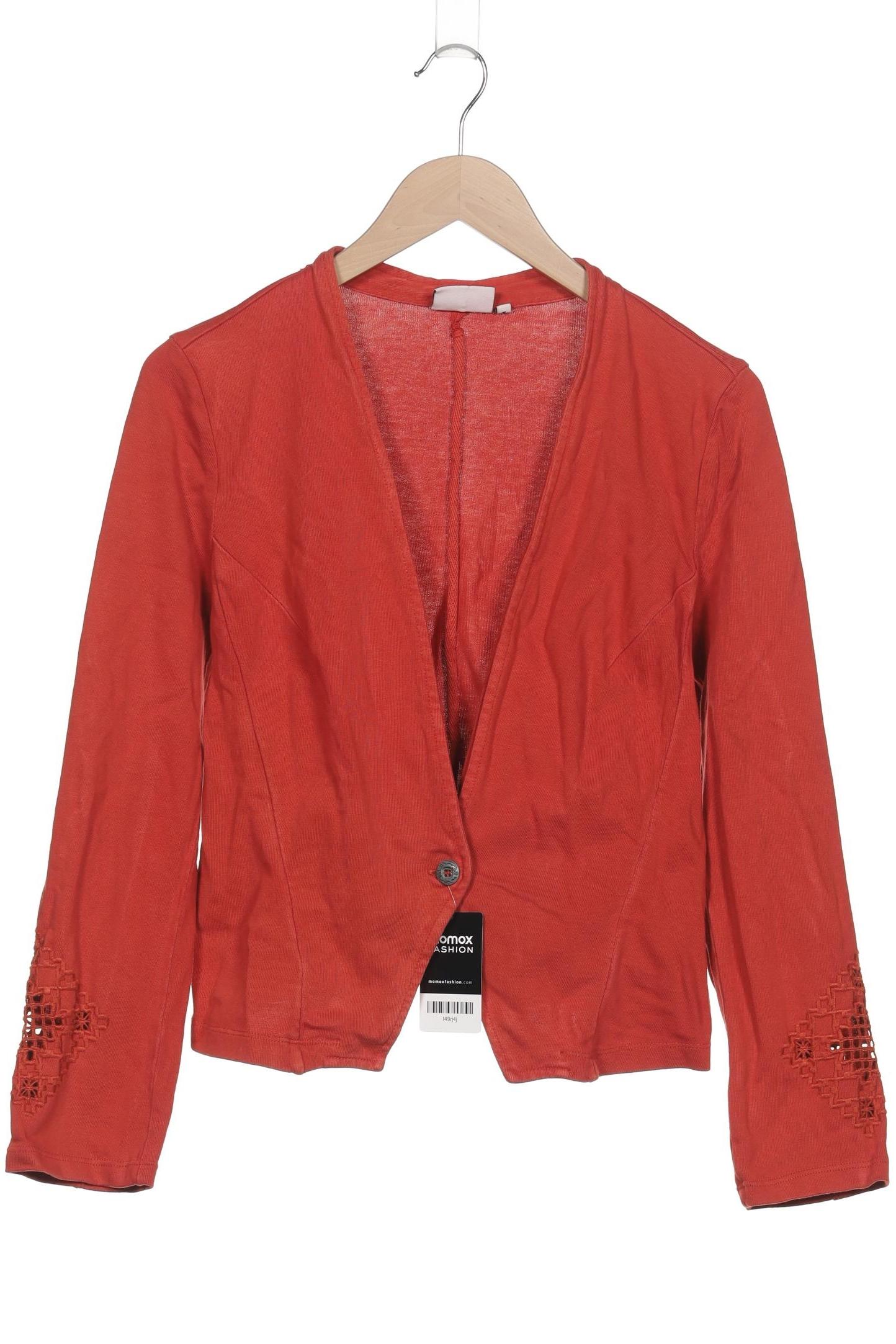 

Noa Noa Damen Strickjacke, orange, Gr. 38