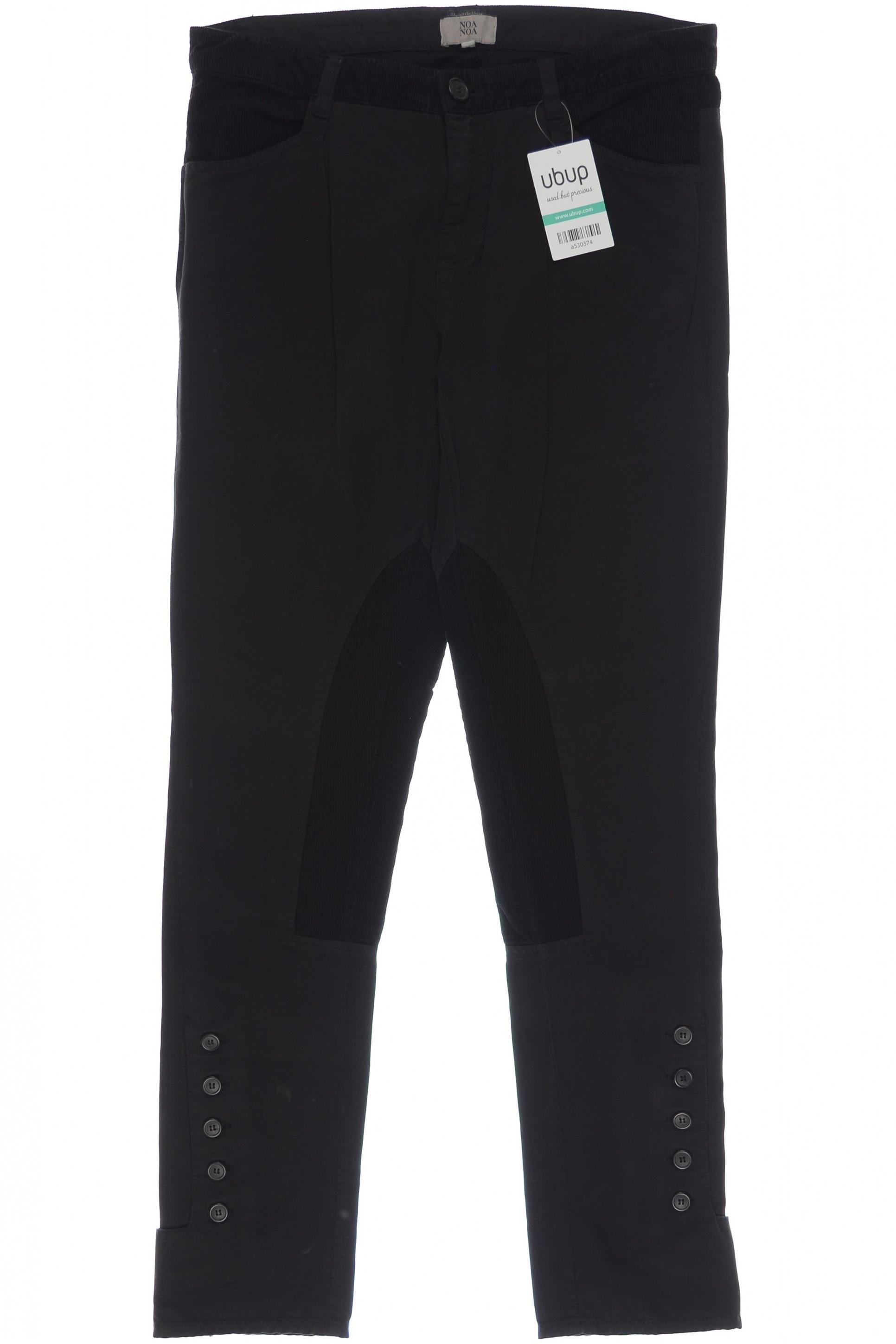 

Noa Noa Damen Stoffhose, schwarz, Gr. 0
