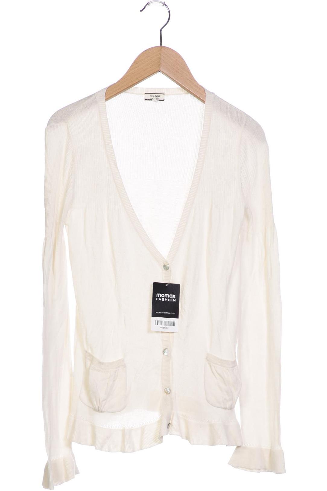

Noa Noa Damen Strickjacke, cremeweiß