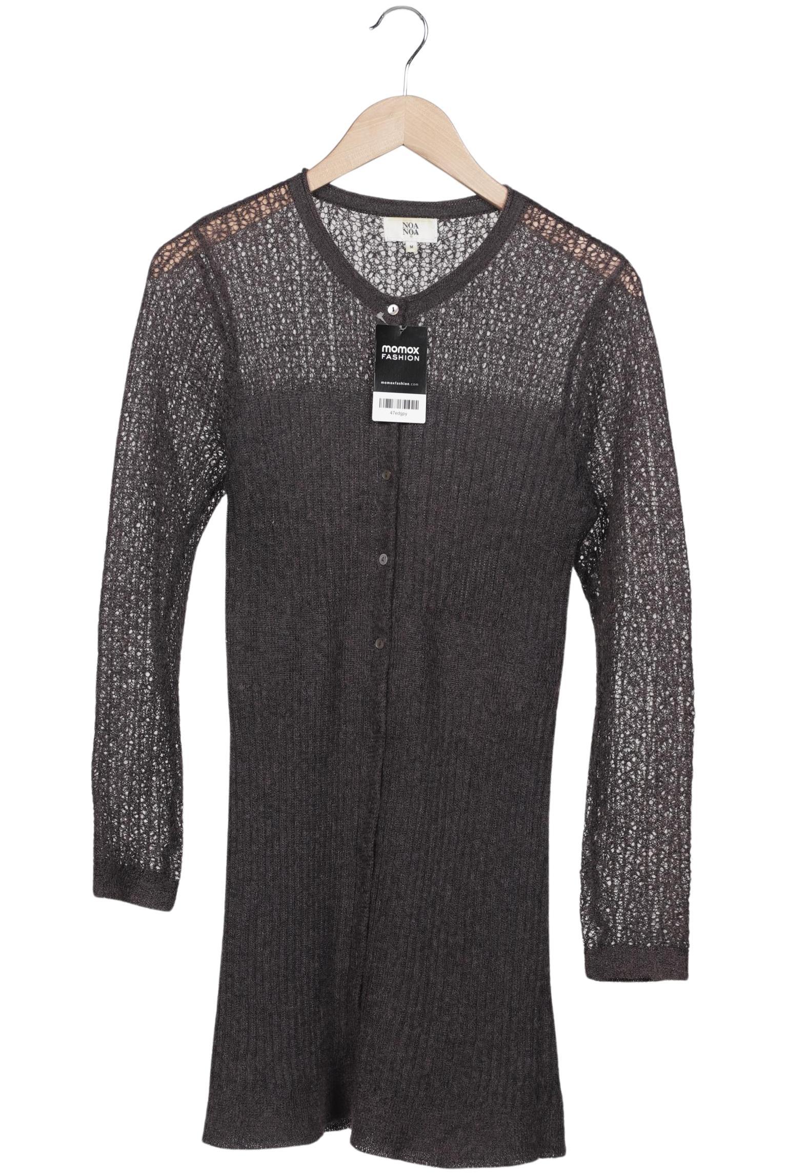 

Noa Noa Damen Strickjacke, grau, Gr. 38