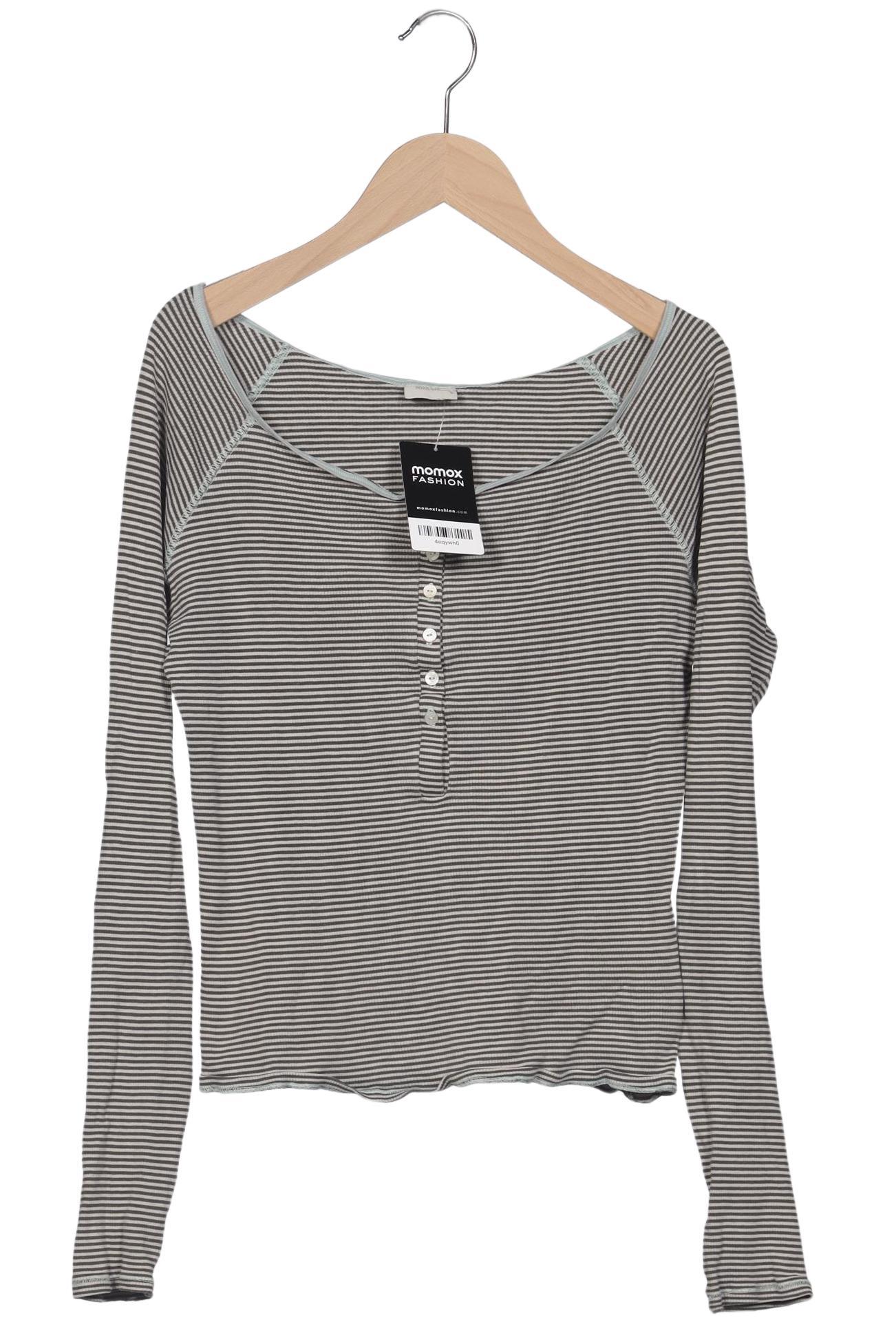 

Noa Noa Damen Langarmshirt, grau, Gr. 42