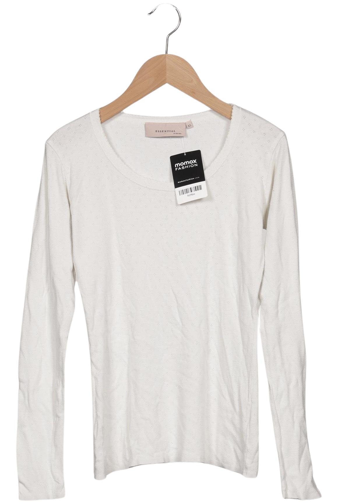 

Noa Noa Damen Langarmshirt, cremeweiß, Gr. 34