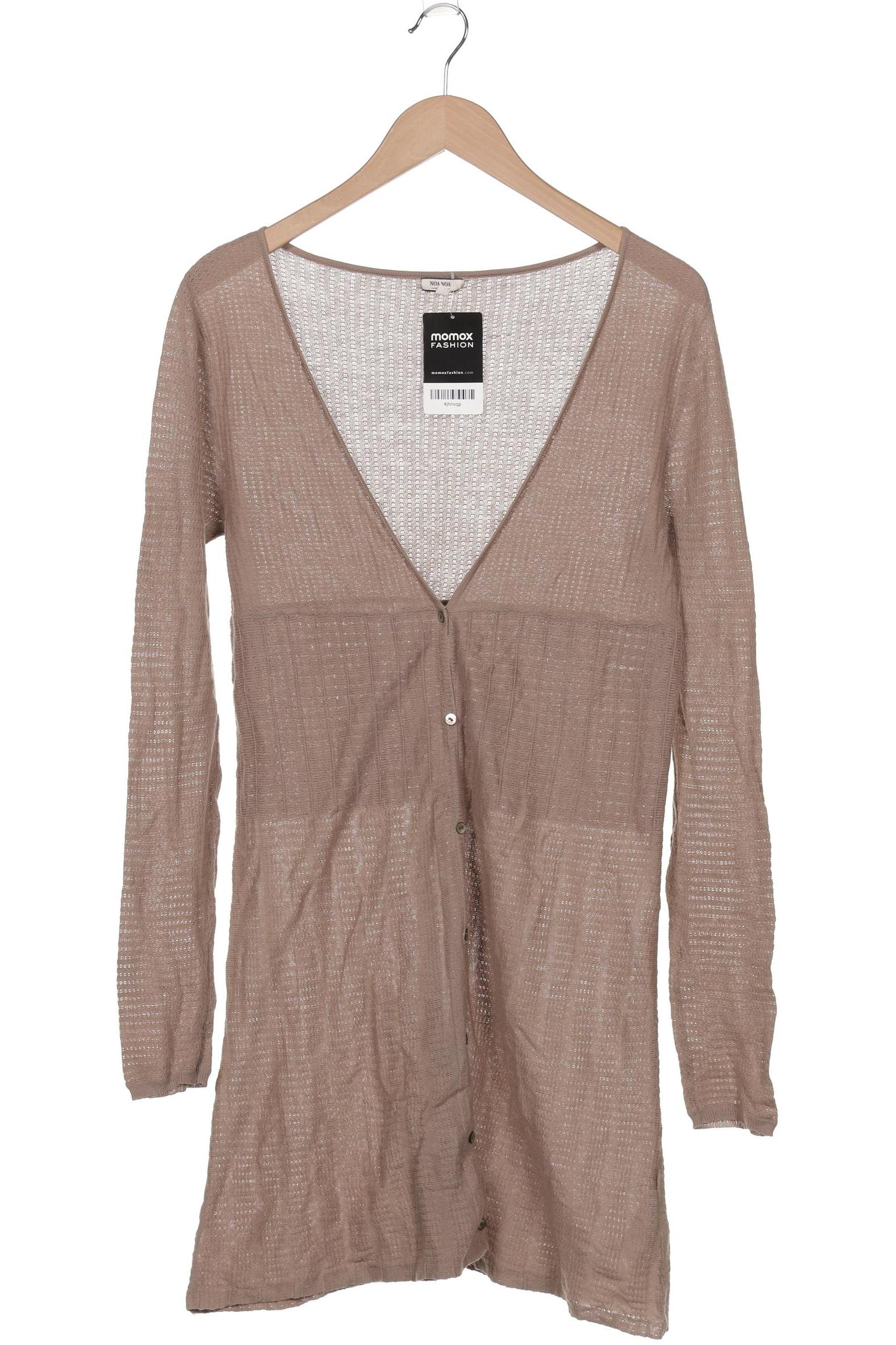 

Noa Noa Damen Strickjacke, beige, Gr. 36