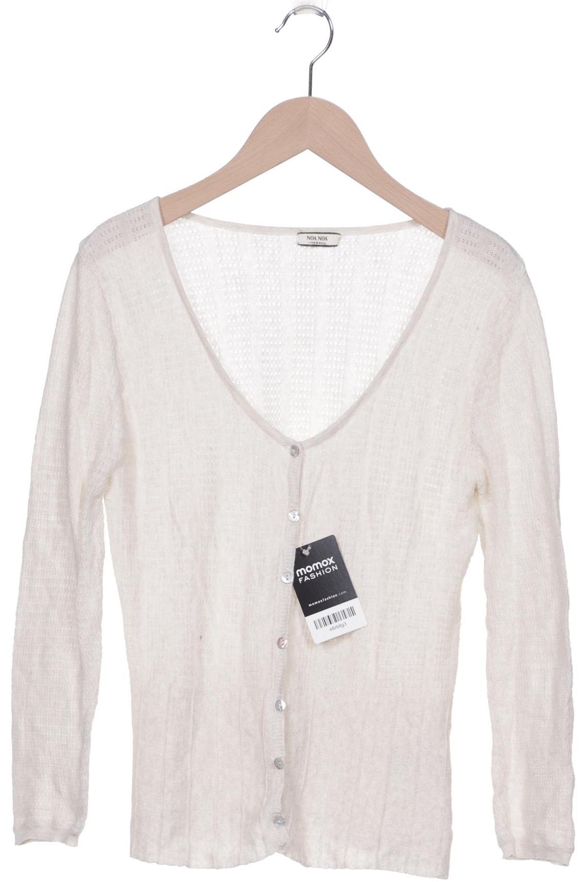 

Noa Noa Damen Strickjacke, cremeweiß, Gr. 36