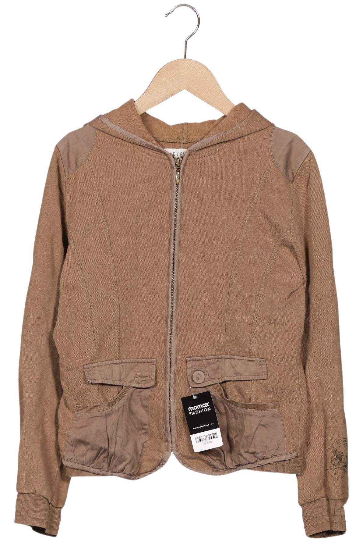

Noa Noa Damen Kapuzenpullover, braun, Gr. 34