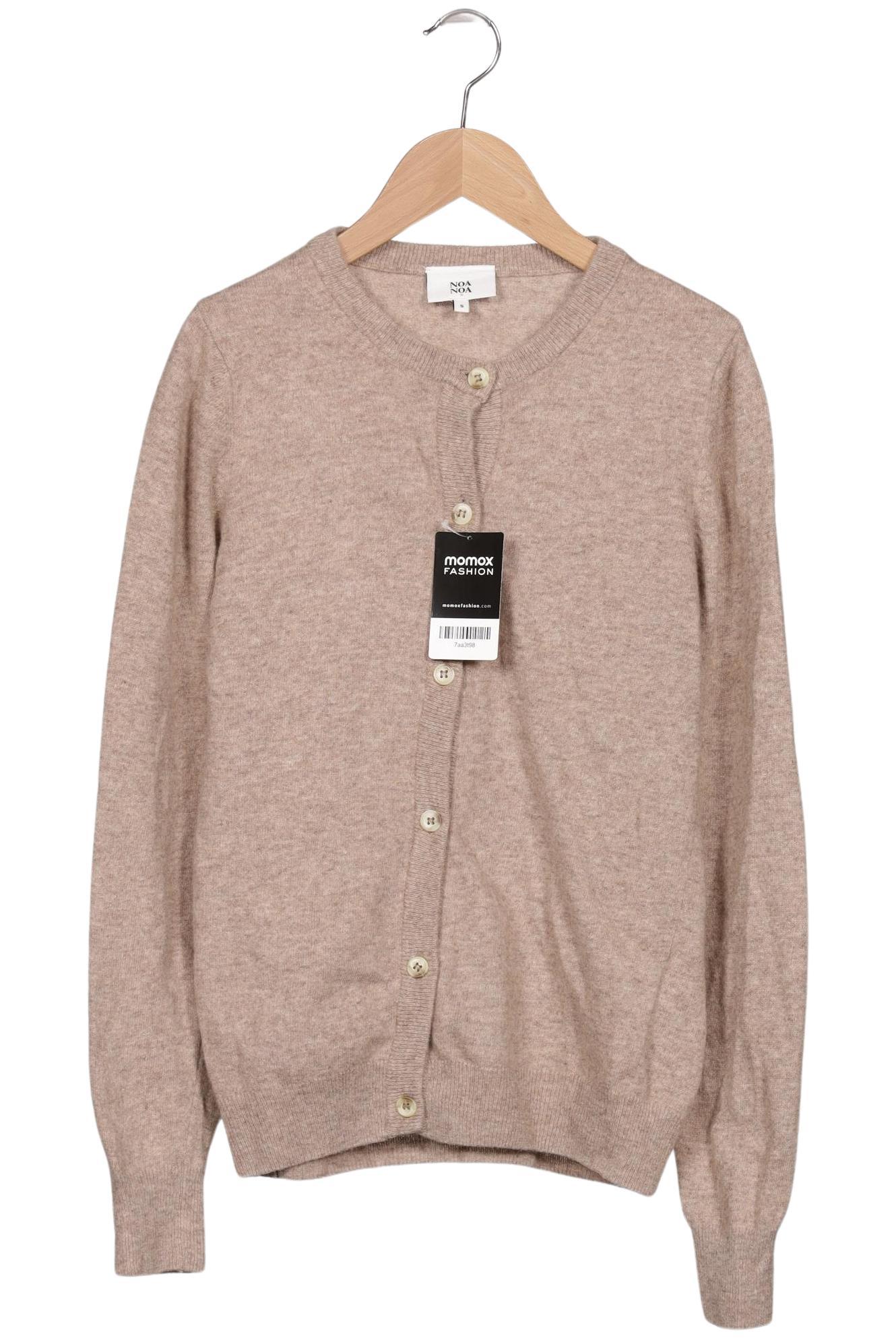 

Noa Noa Damen Strickjacke, braun, Gr. 36