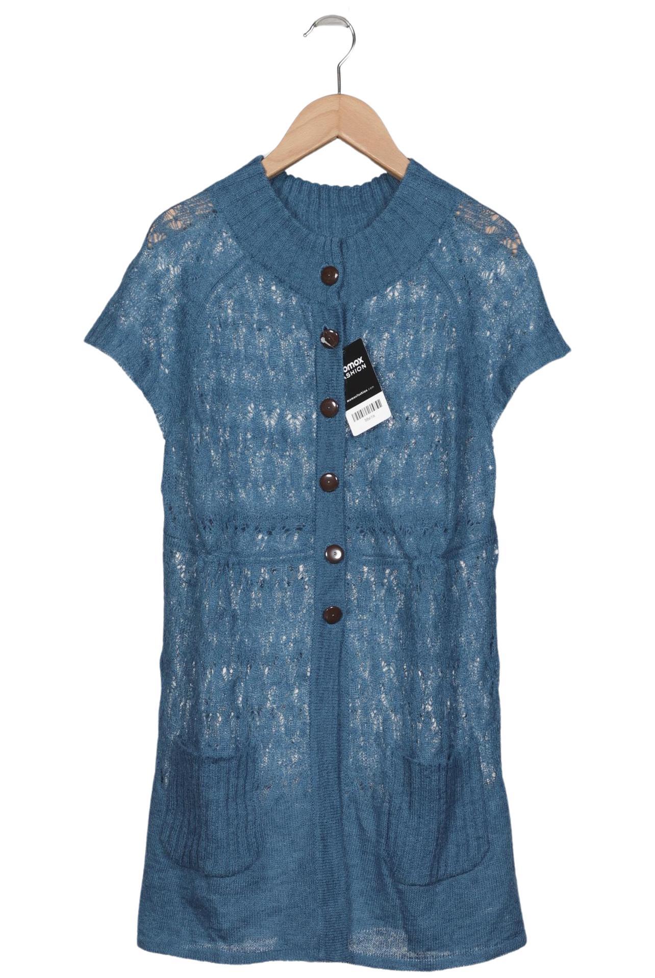 

Noa Noa Damen Strickjacke, blau, Gr. 36