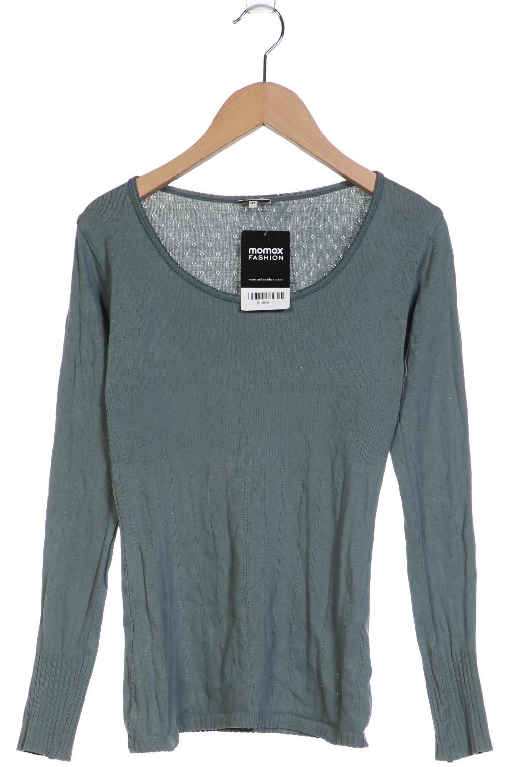 

Noa Noa Damen Langarmshirt, türkis, Gr. 34