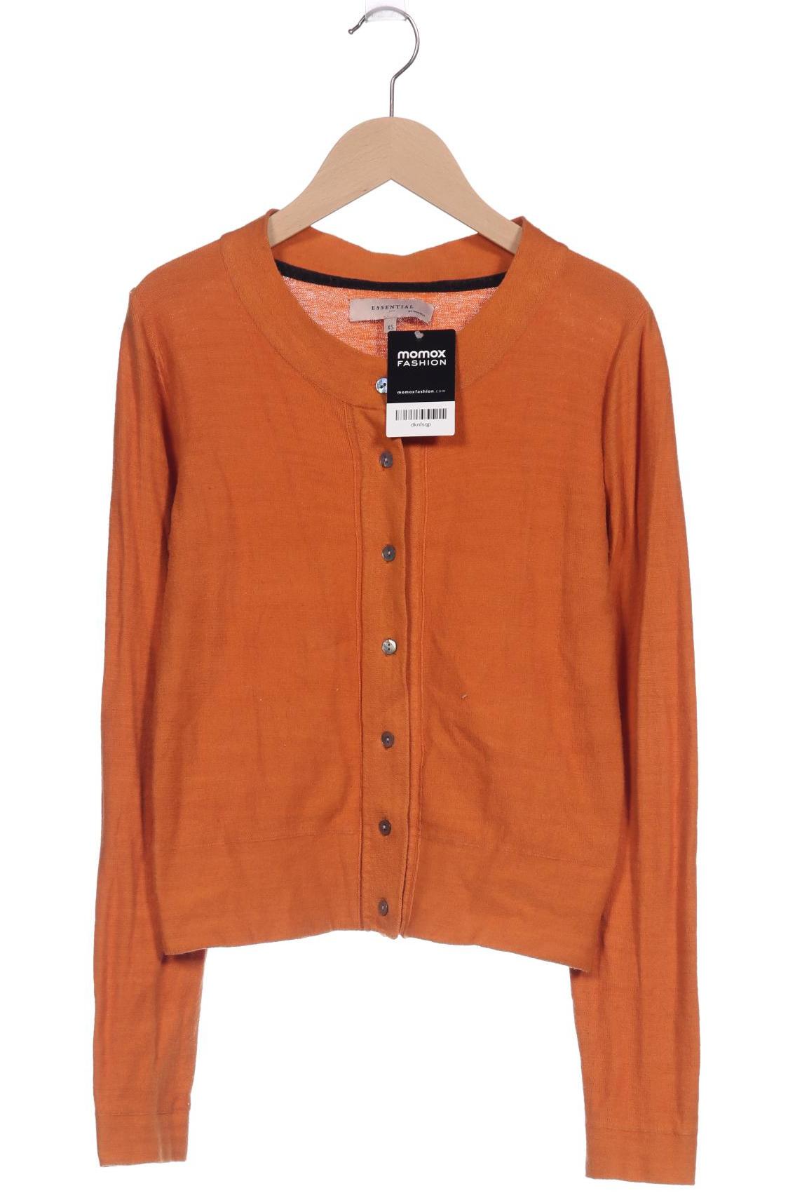 

Noa Noa Damen Strickjacke, orange, Gr. 34