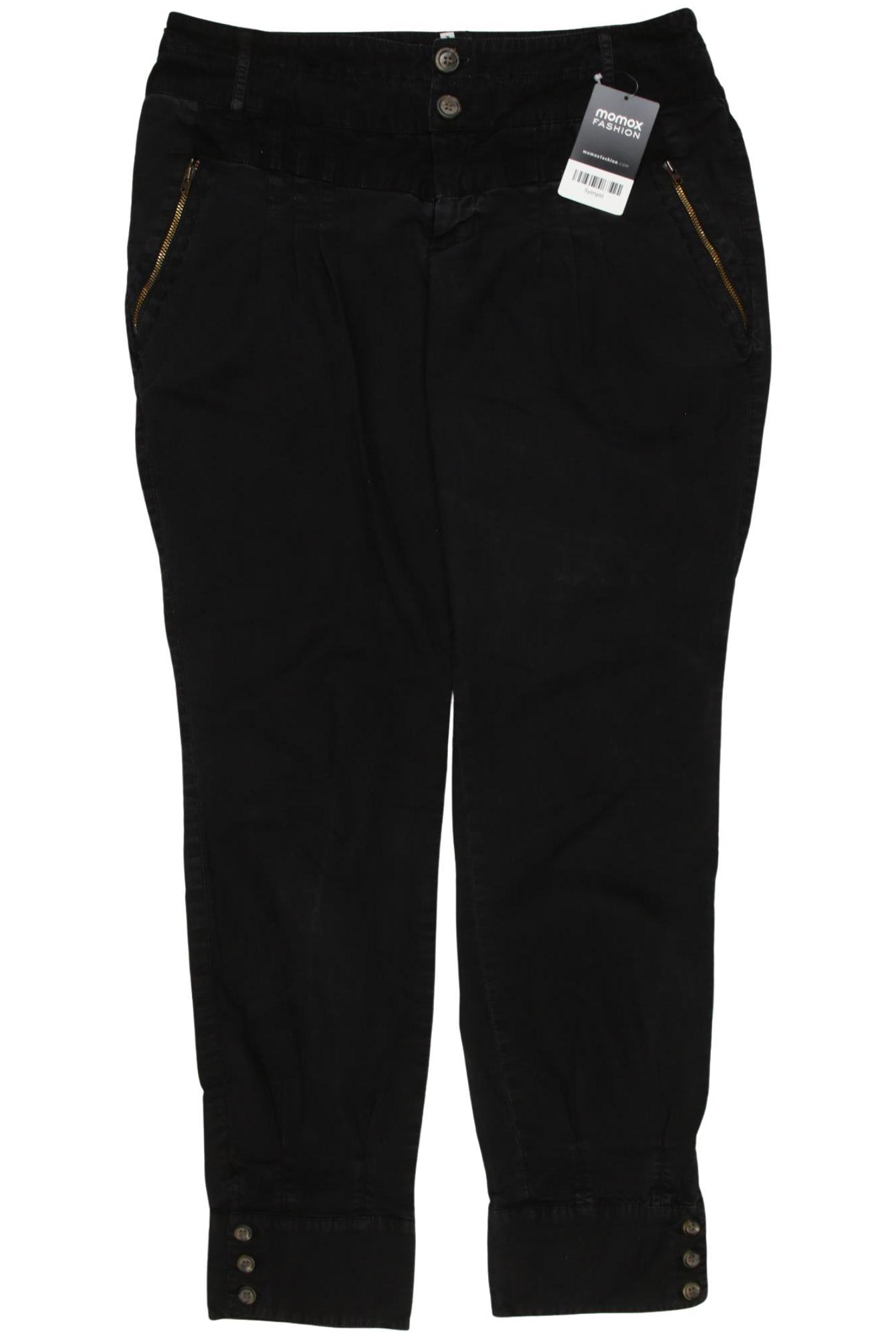 

Noa Noa Damen Stoffhose, schwarz, Gr. 0