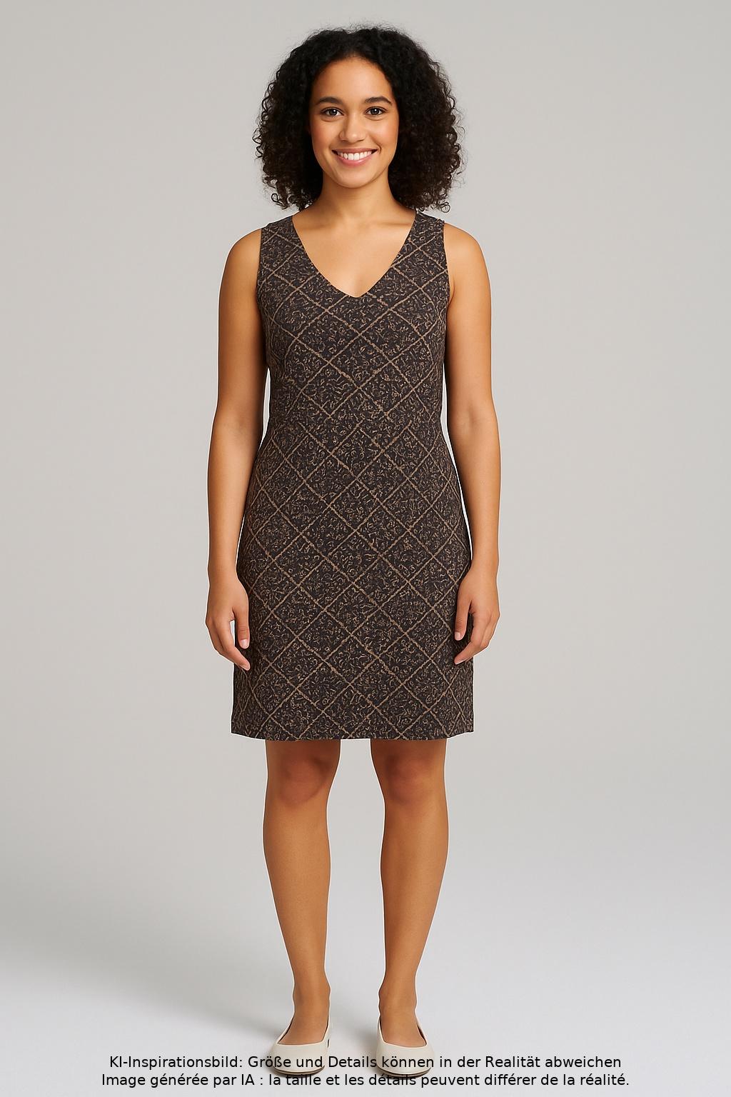 

Noa Noa Damen Kleid, braun, Gr. 42