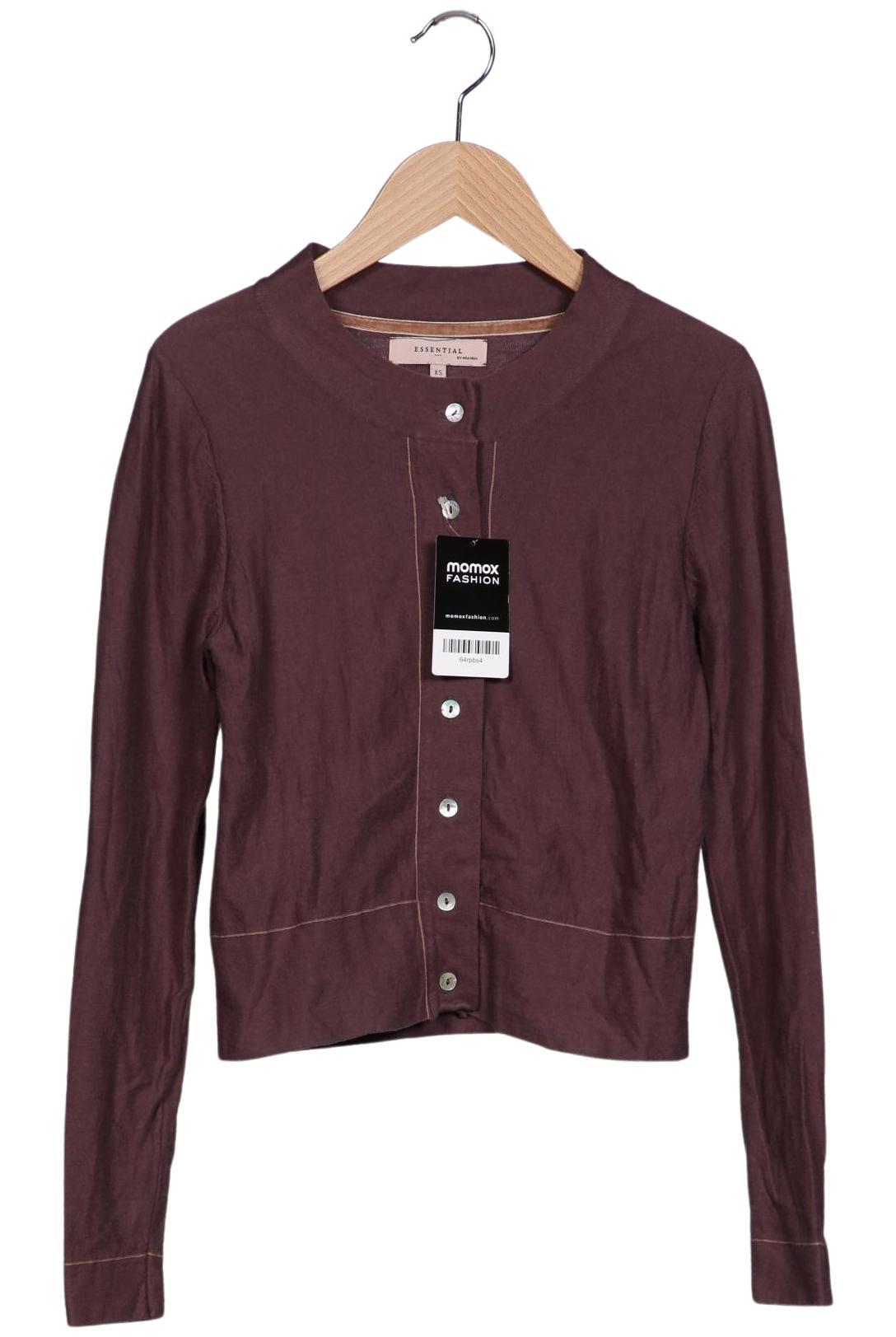 

Noa Noa Damen Strickjacke, braun, Gr. 34