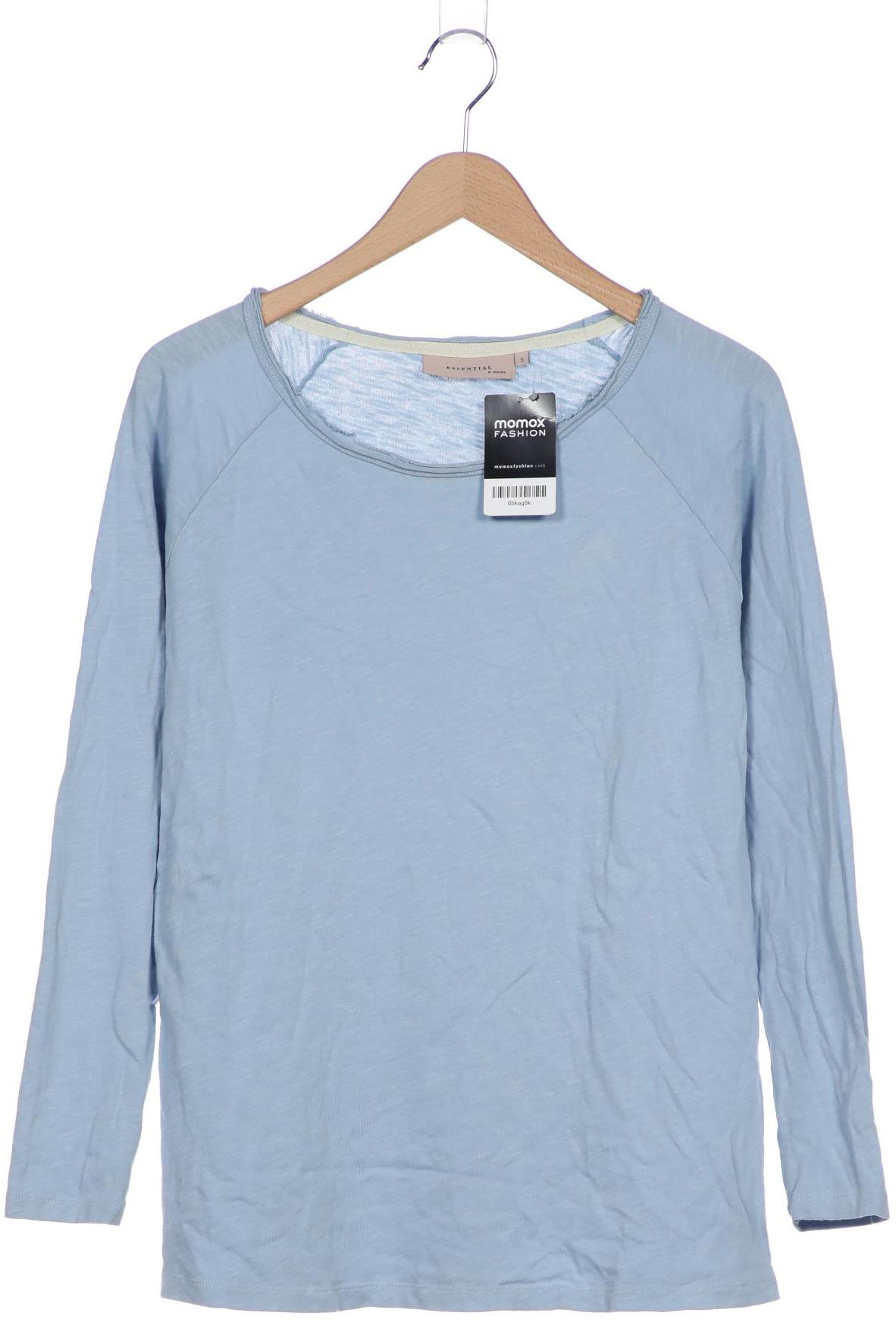 

Noa Noa Damen Langarmshirt, hellblau, Gr. 36