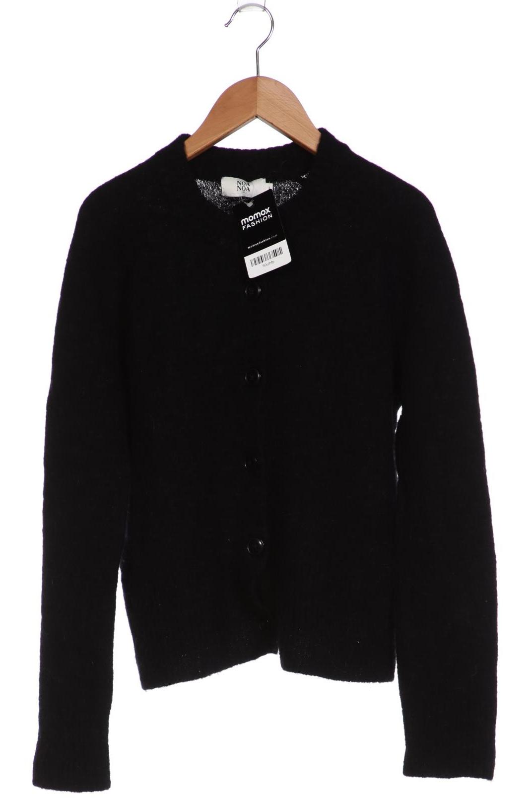 

Noa Noa Damen Strickjacke, schwarz, Gr. 42