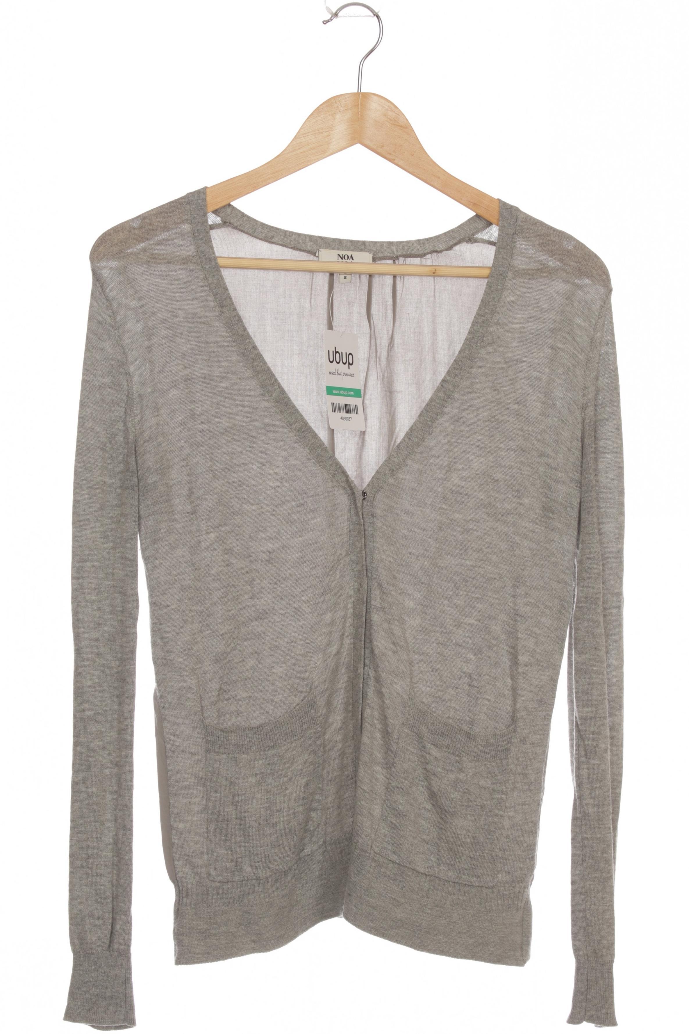 

Noa Noa Damen Strickjacke, grau, Gr. 36