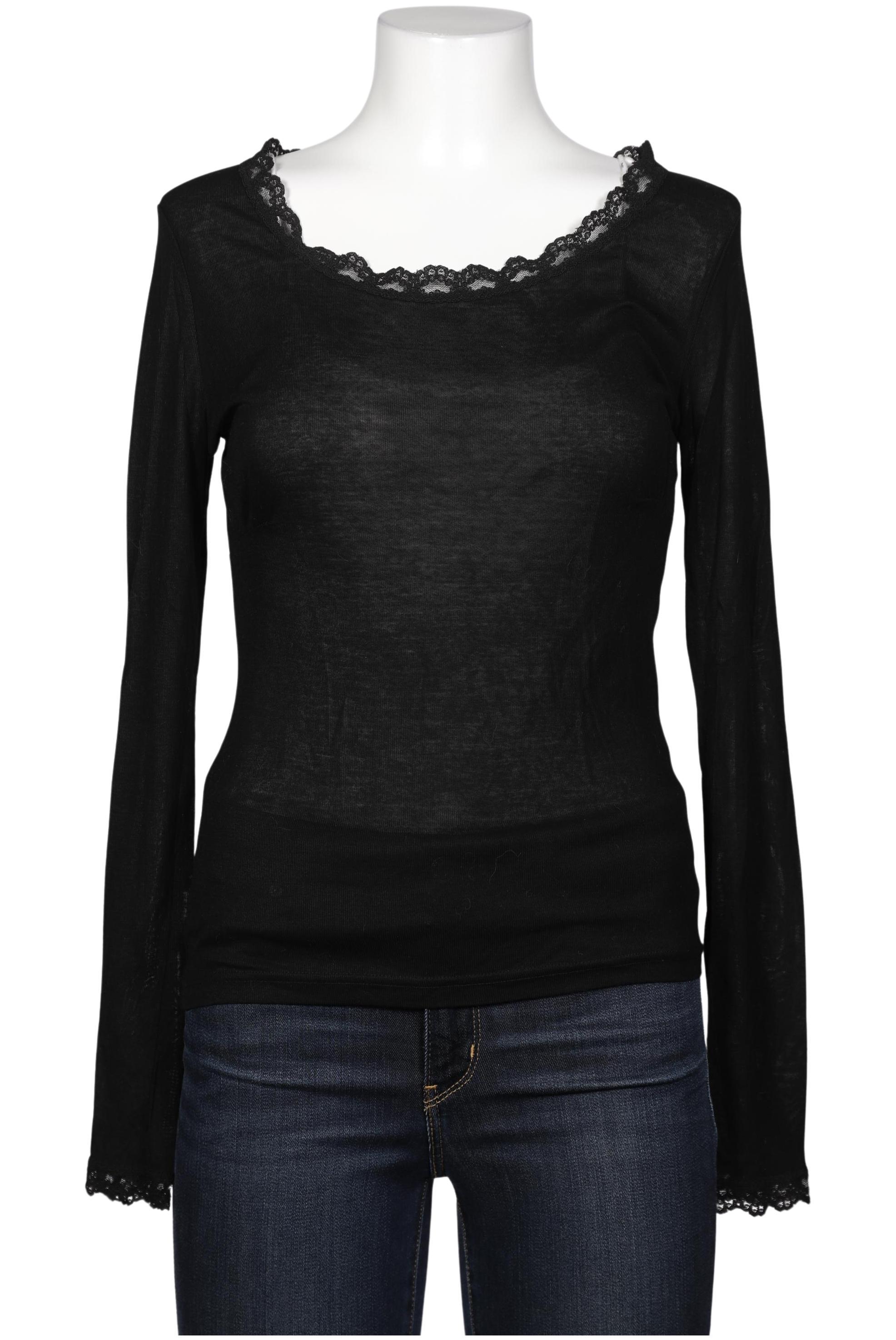 

Noa Noa Damen Langarmshirt, schwarz, Gr. 36