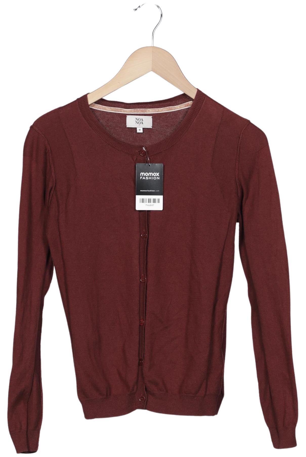 

Noa Noa Damen Strickjacke, bordeaux, Gr. 38